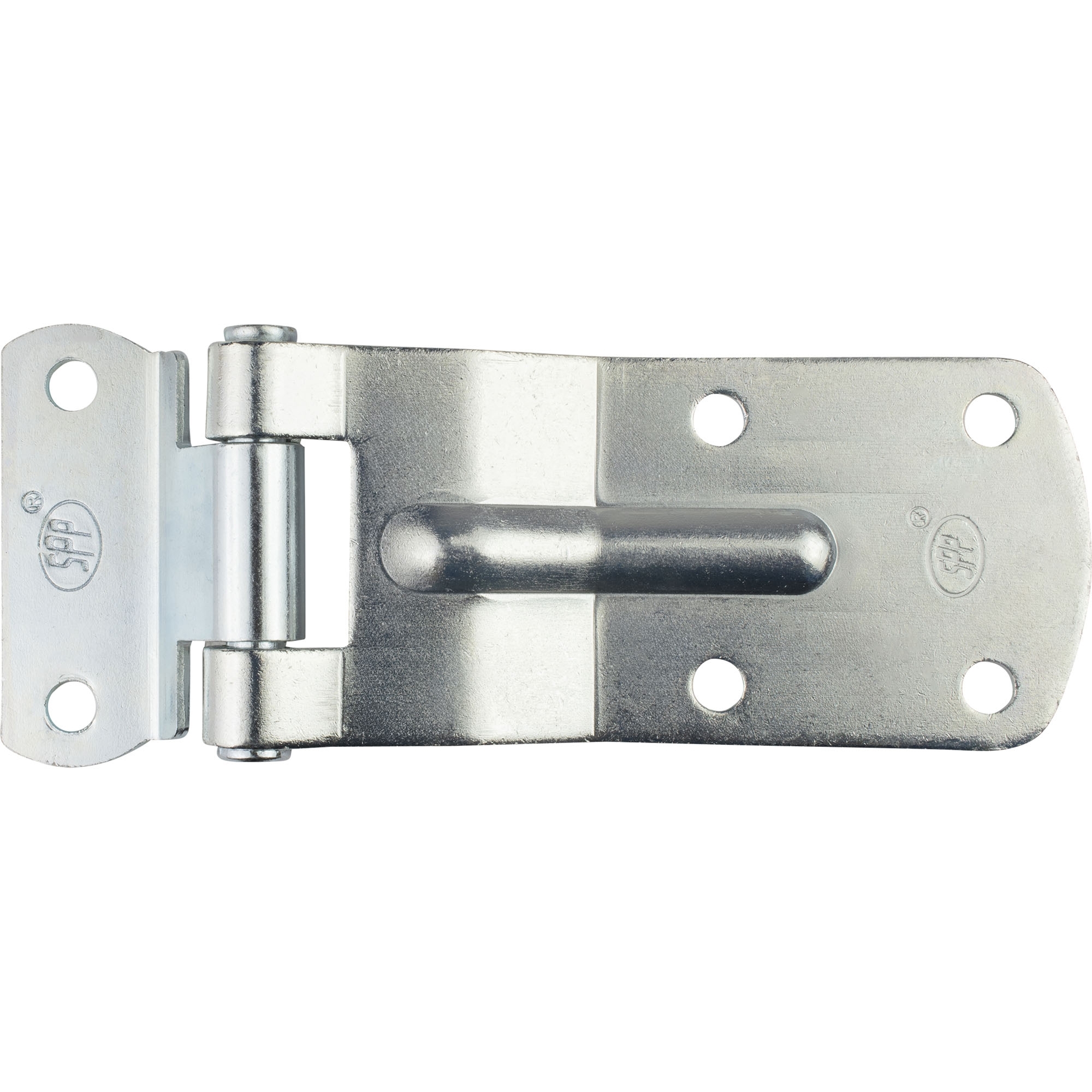 Scharnier Stahl verzinkt, Gesamtlänge 148 mm, gek