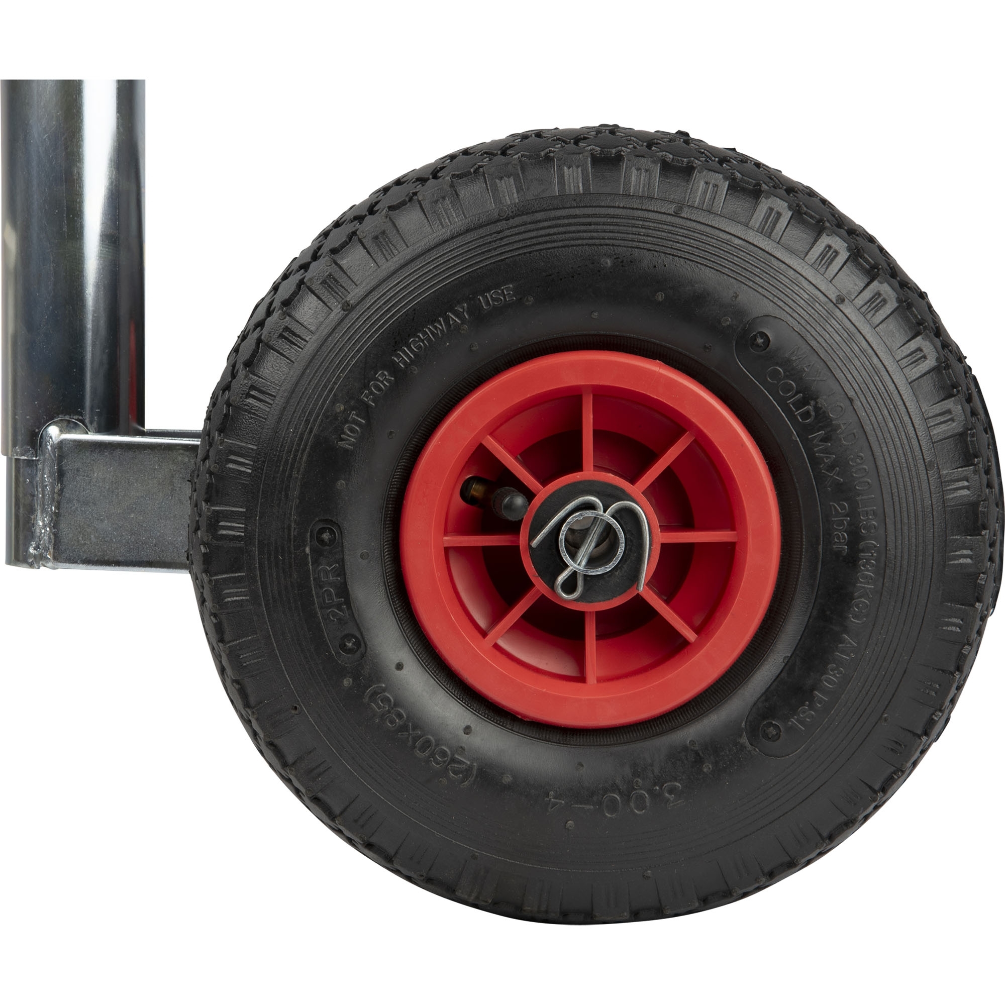 Doppelstützrad Ø 48 mm, Stützl. 150kg, Kunststofffelge