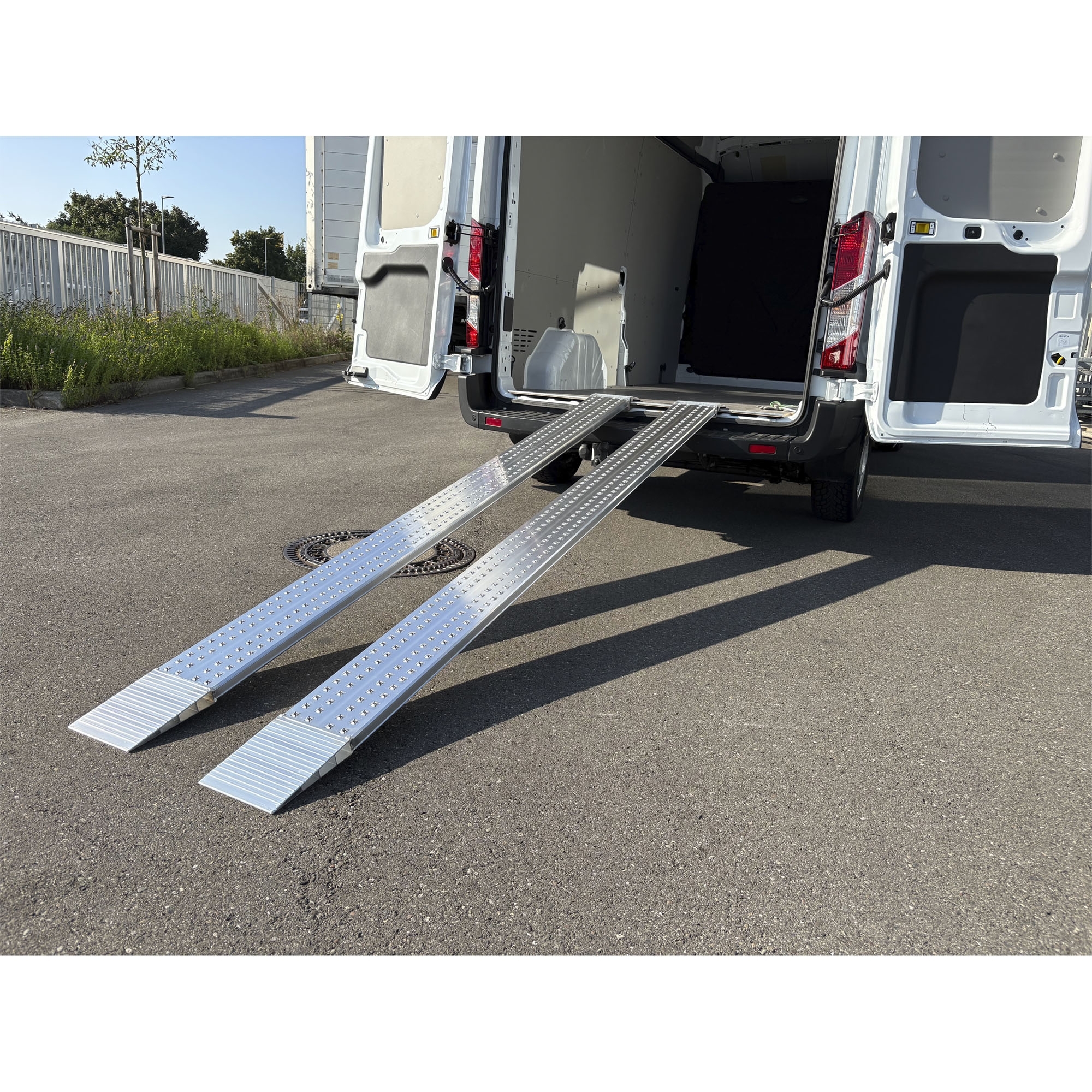 1 Paar Verladeschienen Alu, Länge 1995 mm, 550 kg