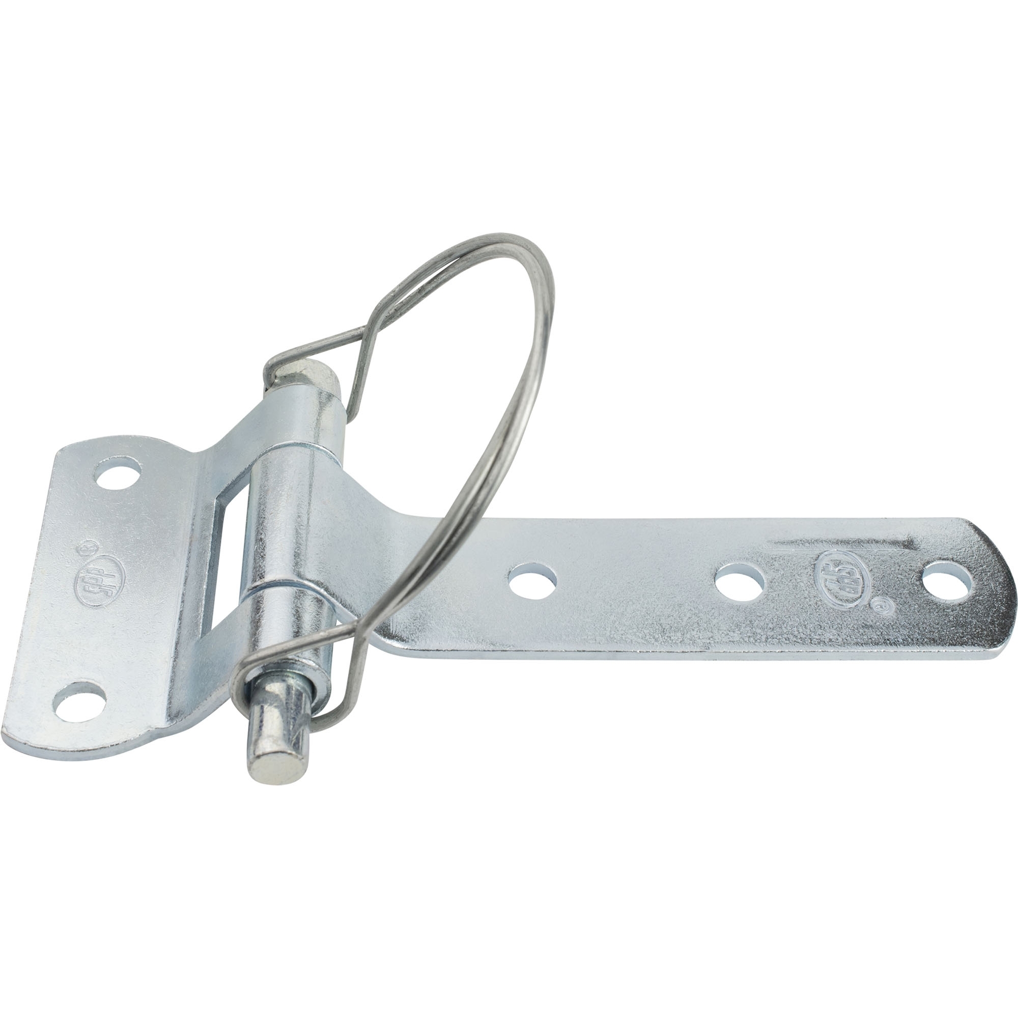 Scharnier Stahl verzinkt, Bolzen mit Fed