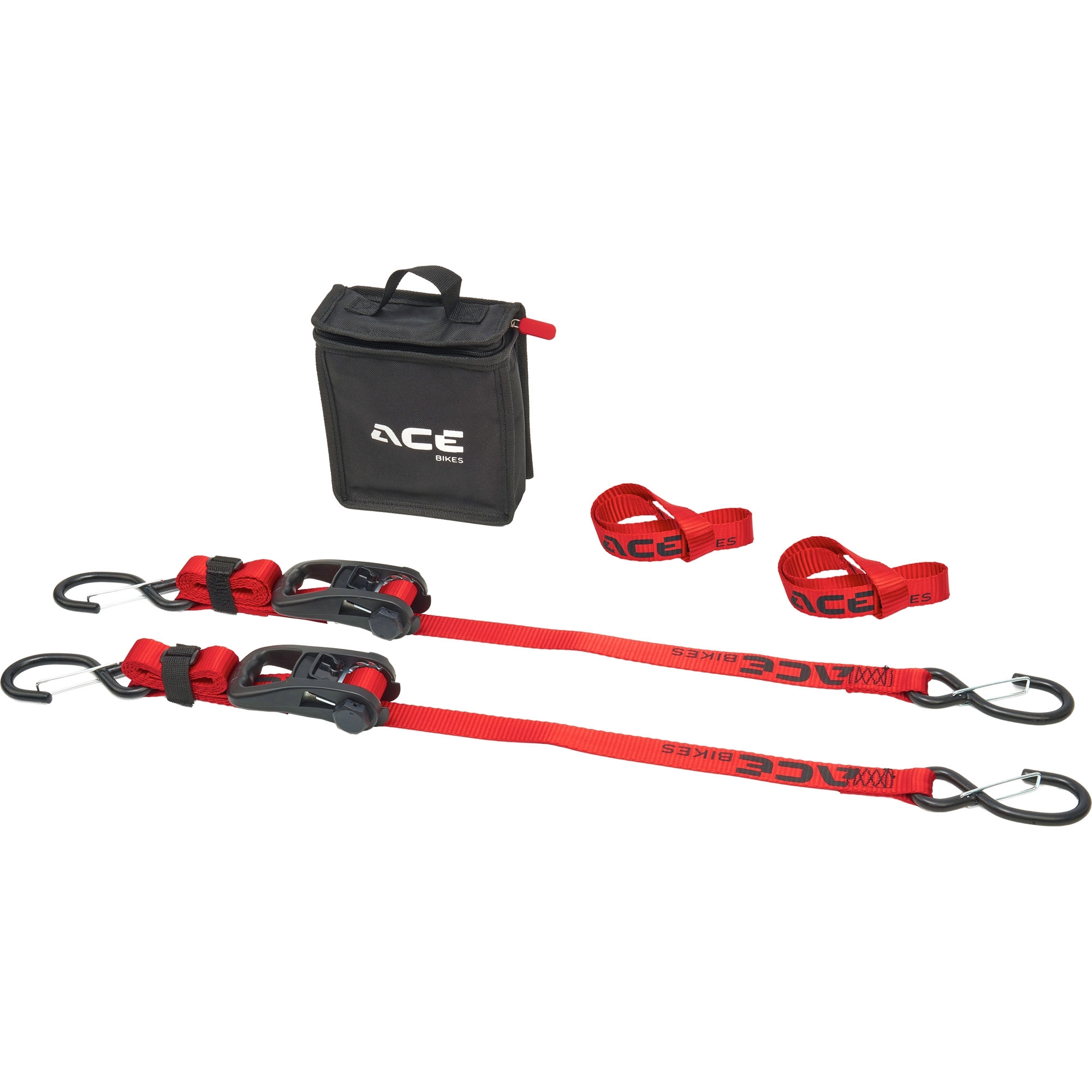 Motorrad-Zurrgurt-Set, ACEBIKES , L 1400 mm, LC 350 daN