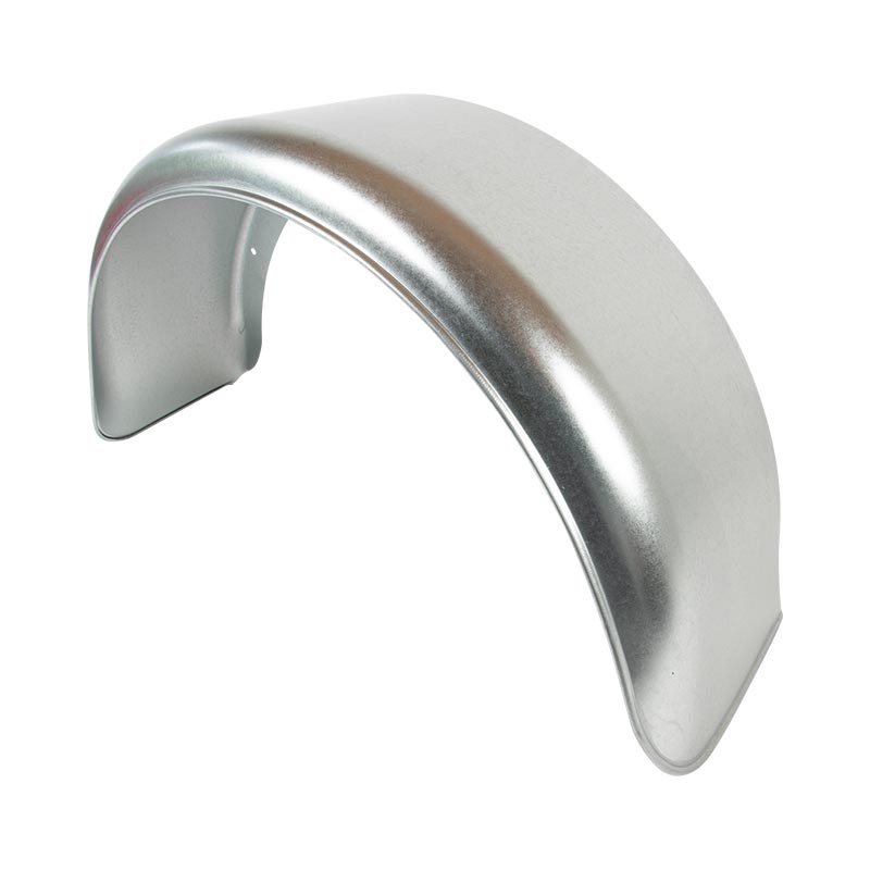 Einachs-Kotflügel rund, Stahl, B 220 mm, SW 800 mm