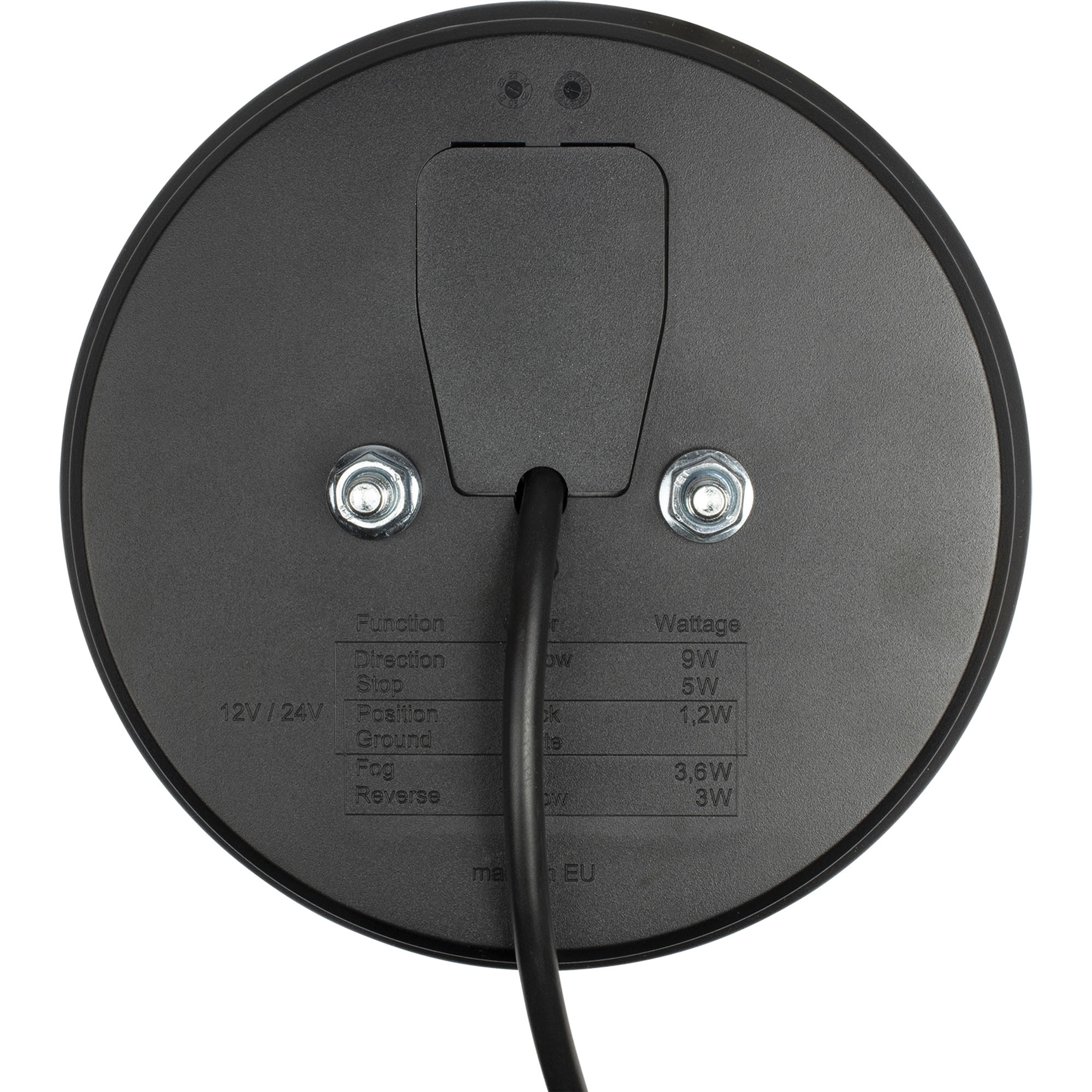 3-Kammer-Leuchte LED, links + rechts, Kabel 1000 mm