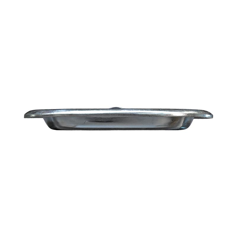 Zurrmulde 3-teilig, 145x100 mm, 800 daN, Edelstahl
