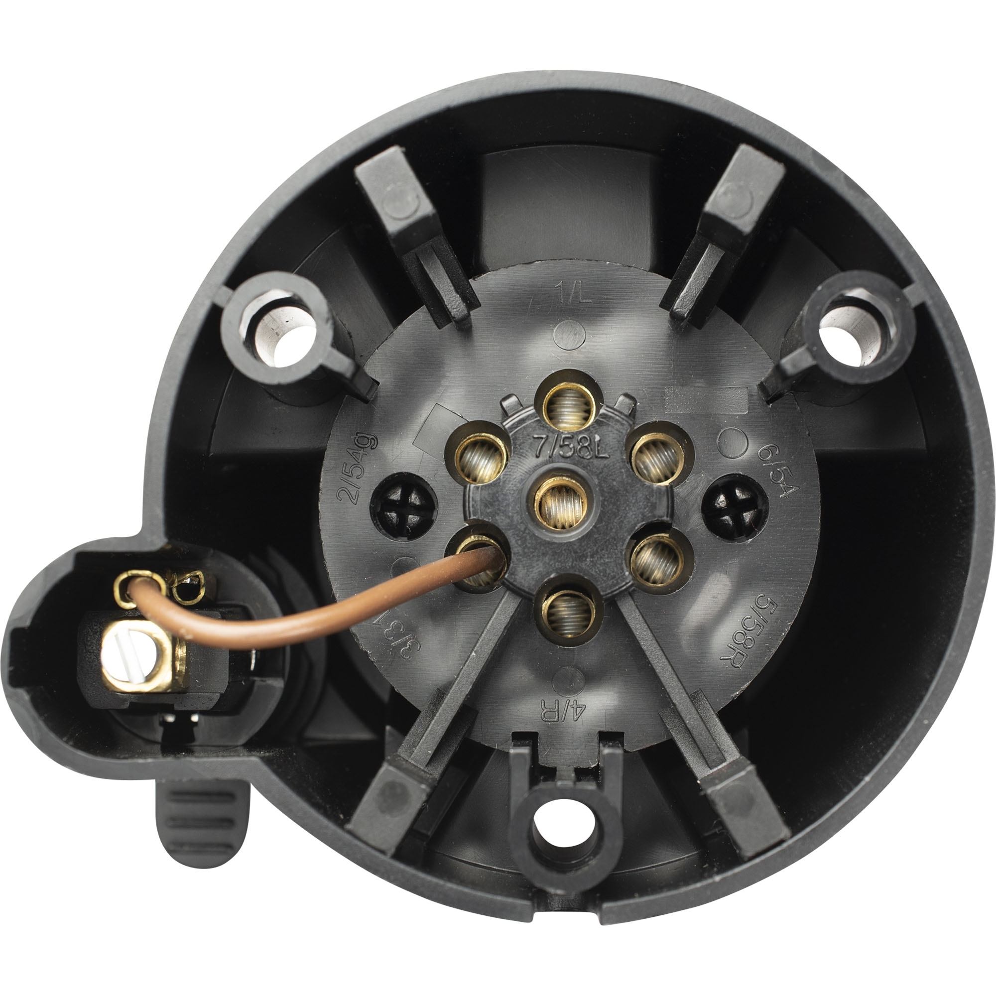 Steckdose 7-polig, 12V, Kunststoff