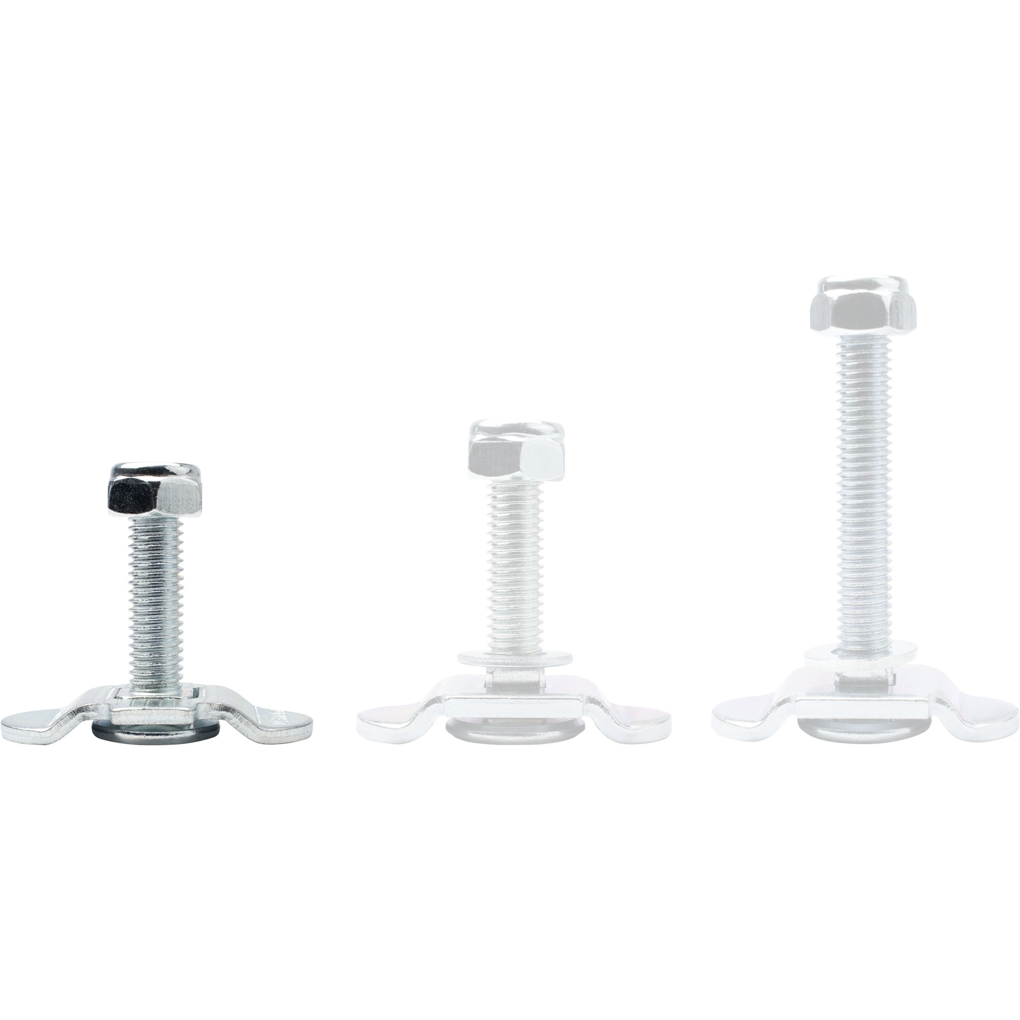 Schraubfitting für Airlineschiene M8 x 30, galv. verz.