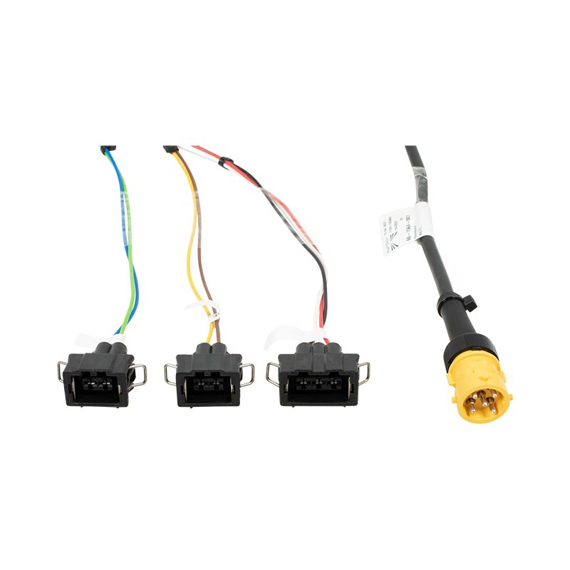 Adapter für Aspöck Roundpoint, gelb=links, 850 mm