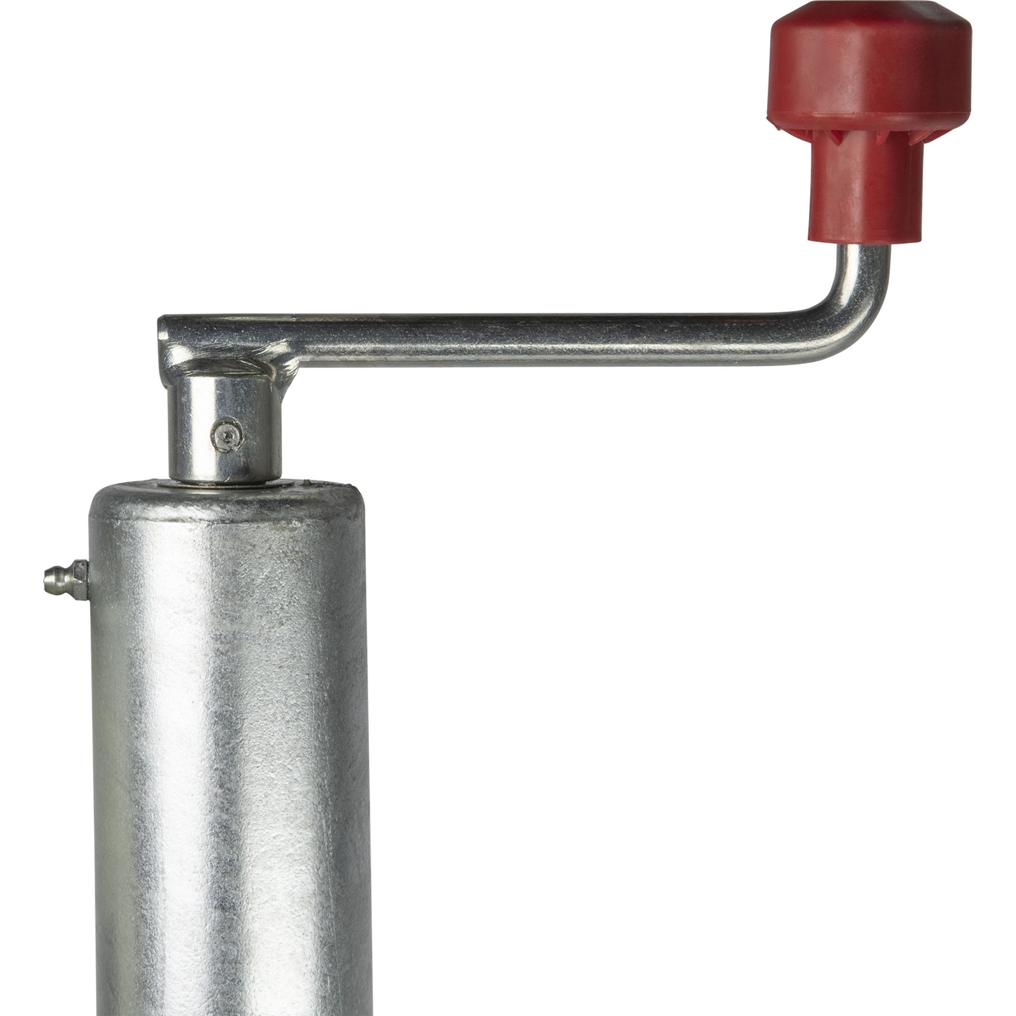 Halbautomatik-Stützrad AL-KO Ø 60mm, Stützl. 500kg m. Flansch