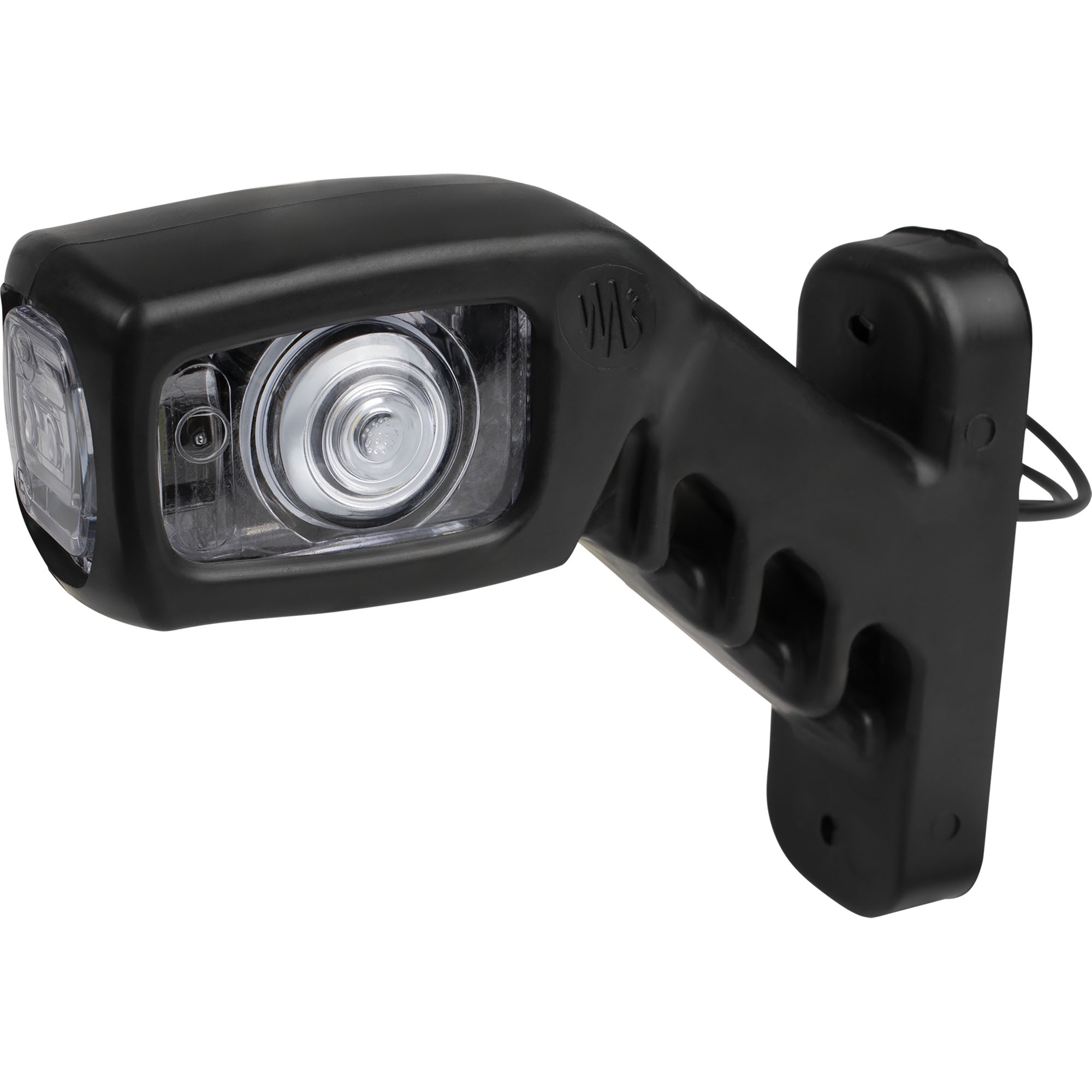 Begrenzungsleuchte li., rot,weiß,gelb,135x114x37mm