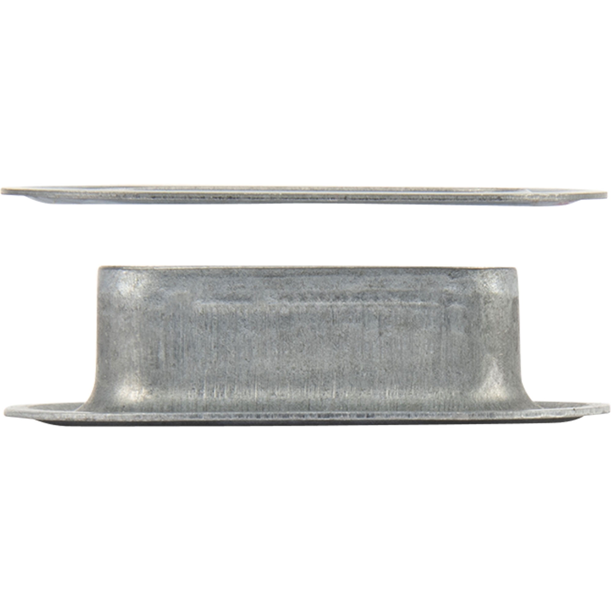 Oval-Schlitzöse, verzinkt, 27 x 7 mm