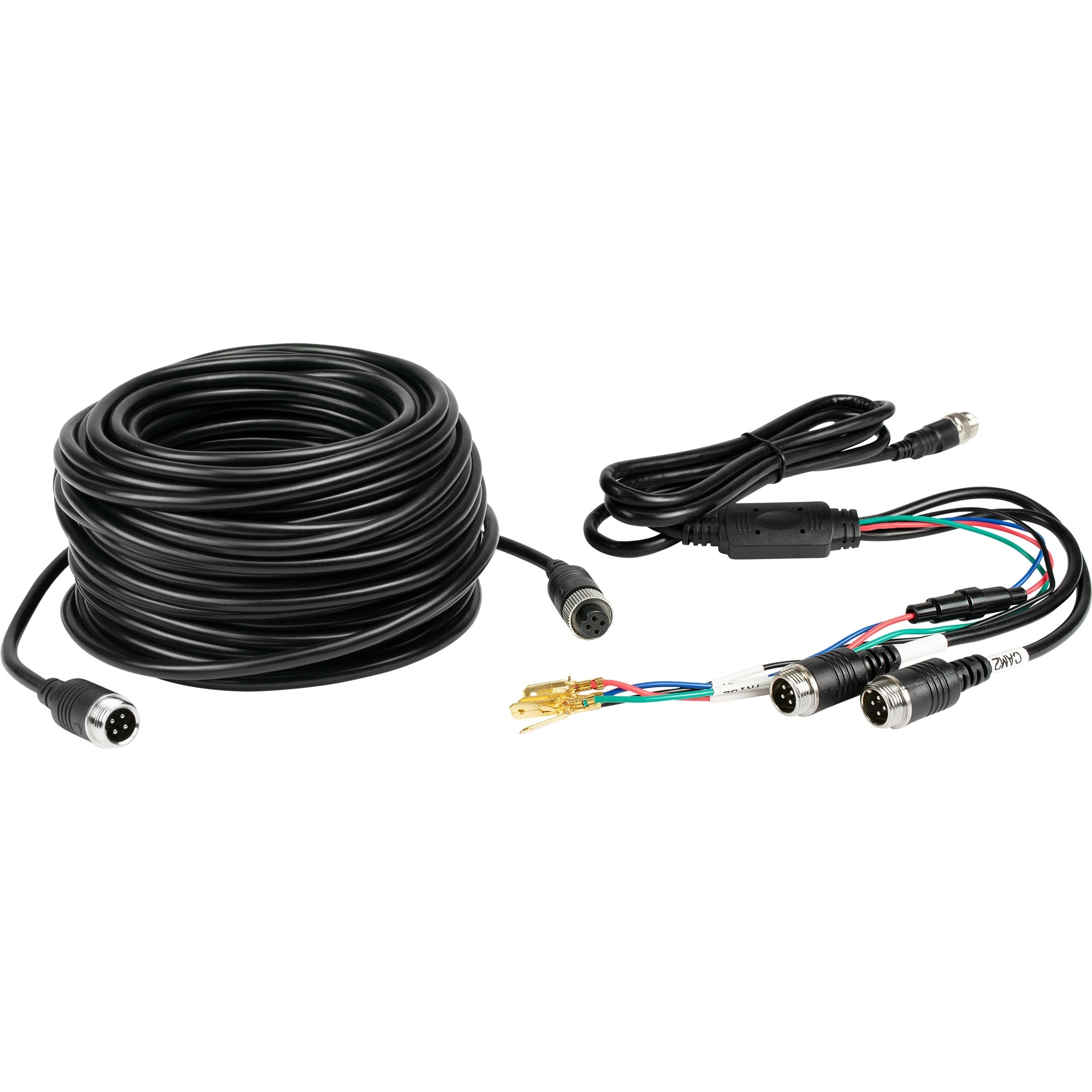 7 Zoll, Rückfahrkamera-Set, zwei Kamera-Eingänge mit Audio