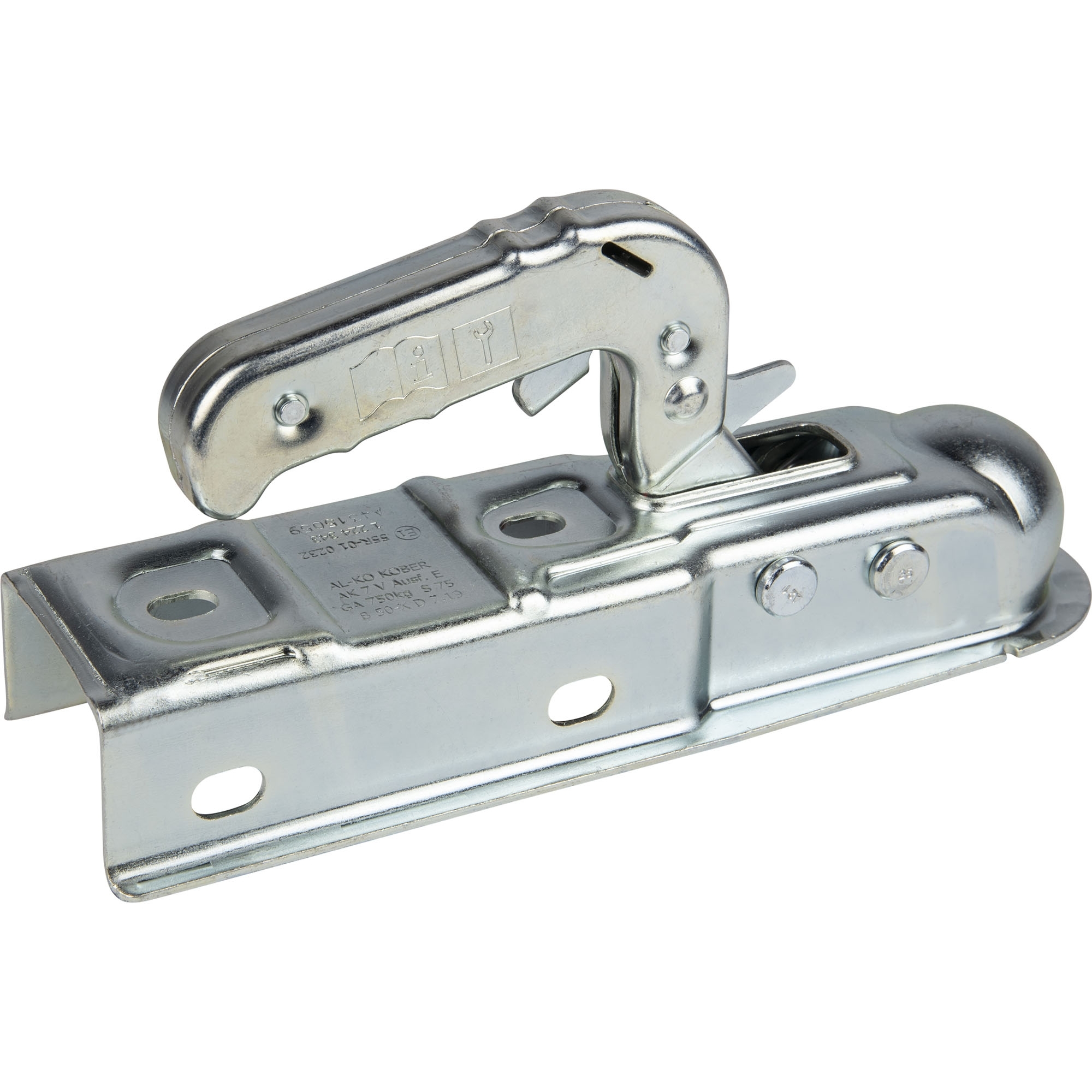 Kugelkupplung 750 kg, AK 7 Ausf. E, vierkant 60 mm