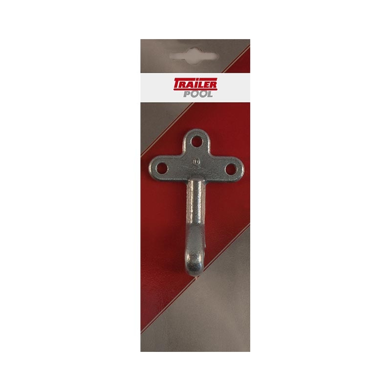 Einfallöse für Winkelhebelverschluss, Gr. 0, 95 x 60 mm