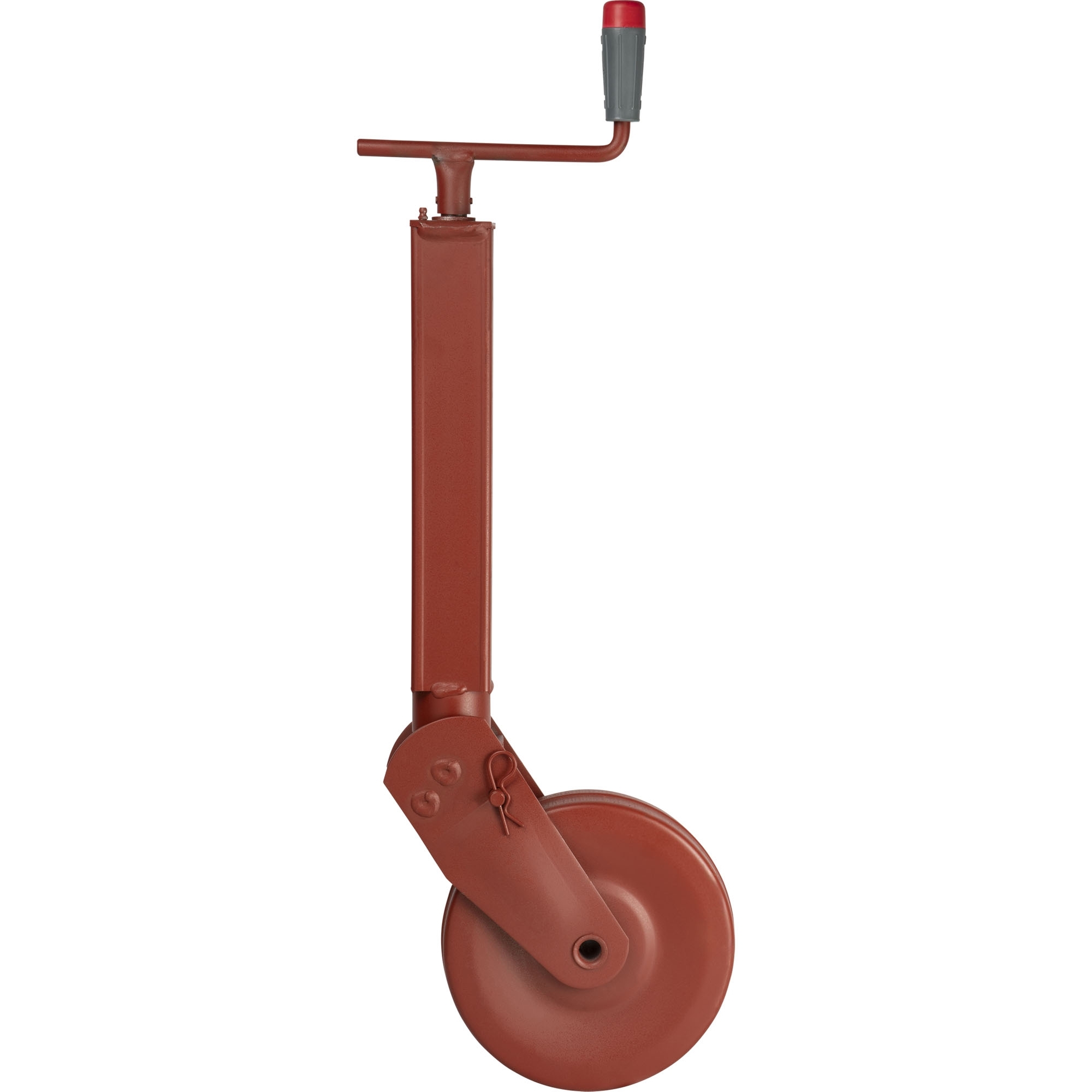 Stahl-Stützrad 60 mm vierkant, Stützlast 800 kg