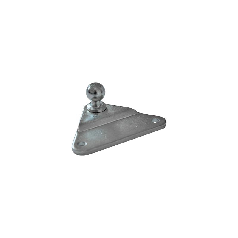 Befestigungsplatte, Kugel-Ø 10 mm, Lochabstand 55 mm