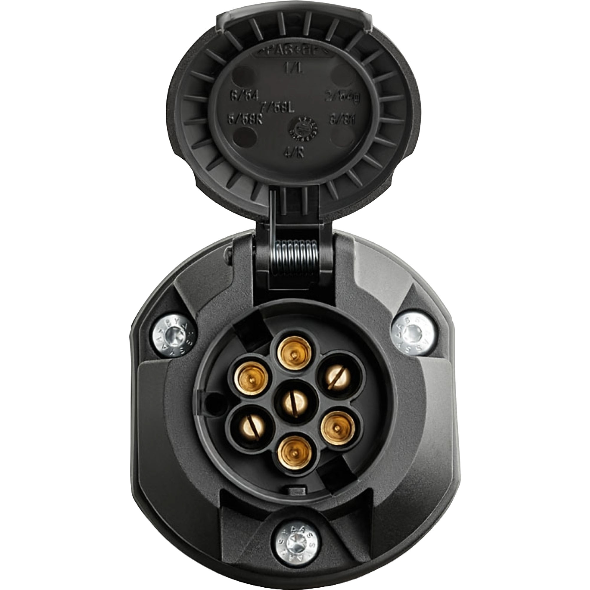 Spannungsreduziergerät 24 V 7N Pol  - 12 V 7 Pol