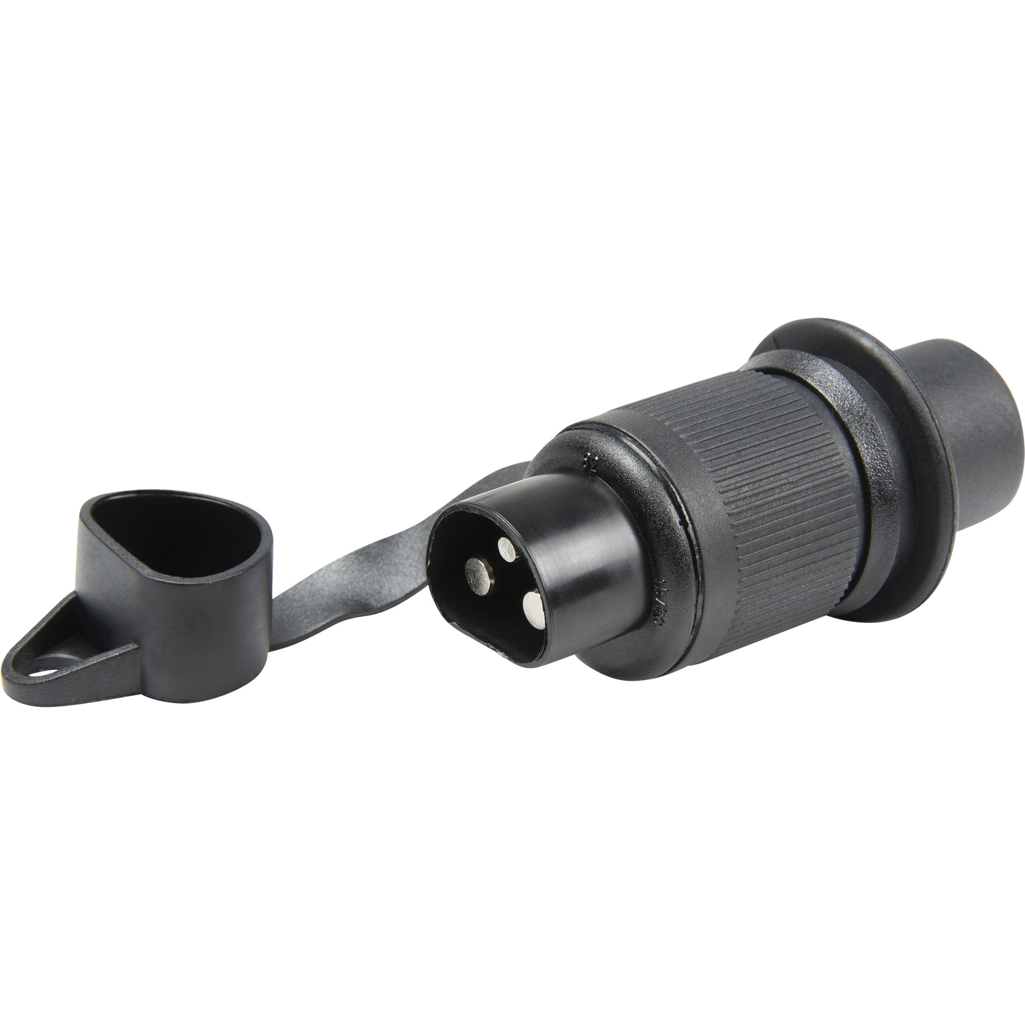 Stecker 3-polig, 12-24V, Kunststoff, steckbar