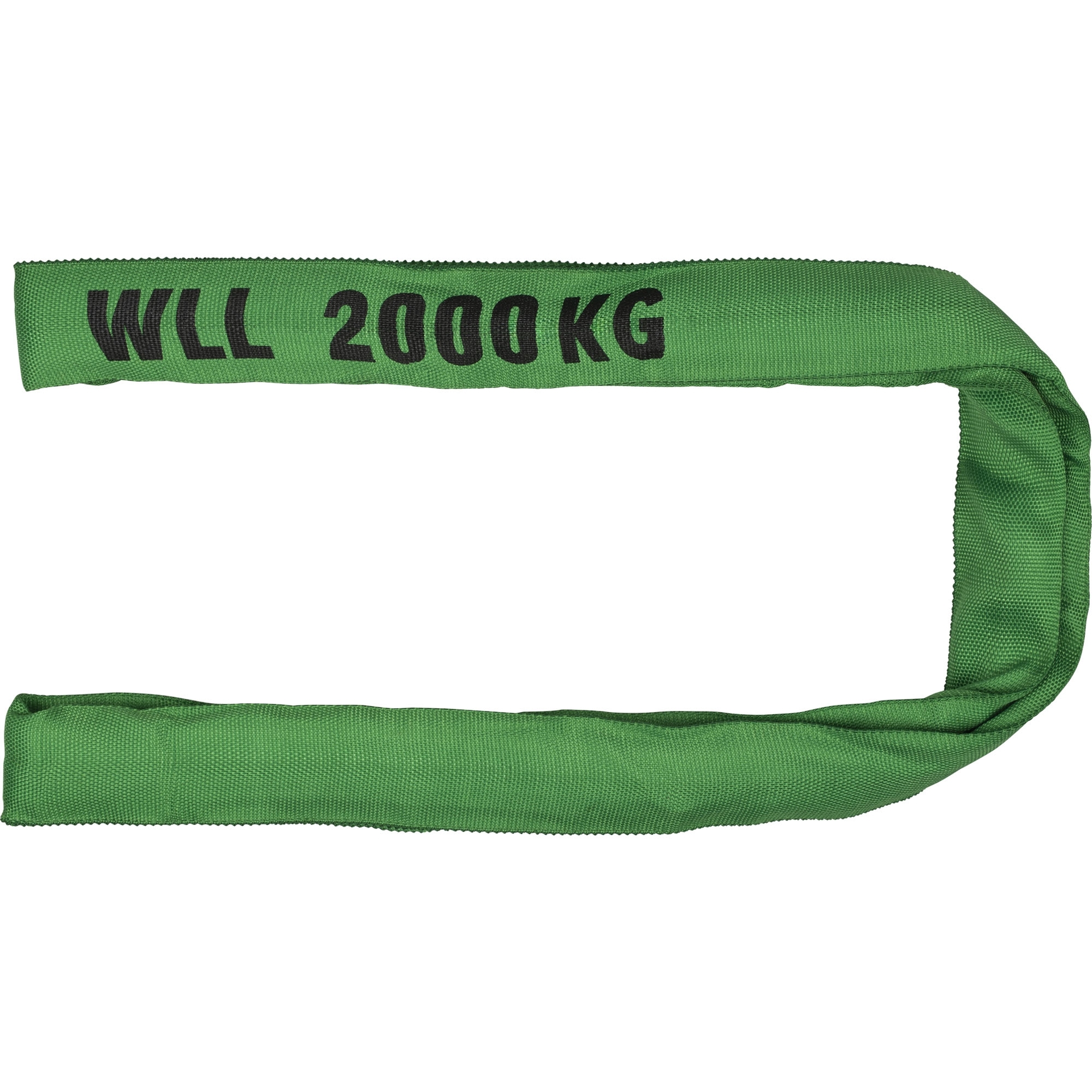 Rundschlinge 2000 kg, L 2000 mm, U 4000 mm, grün