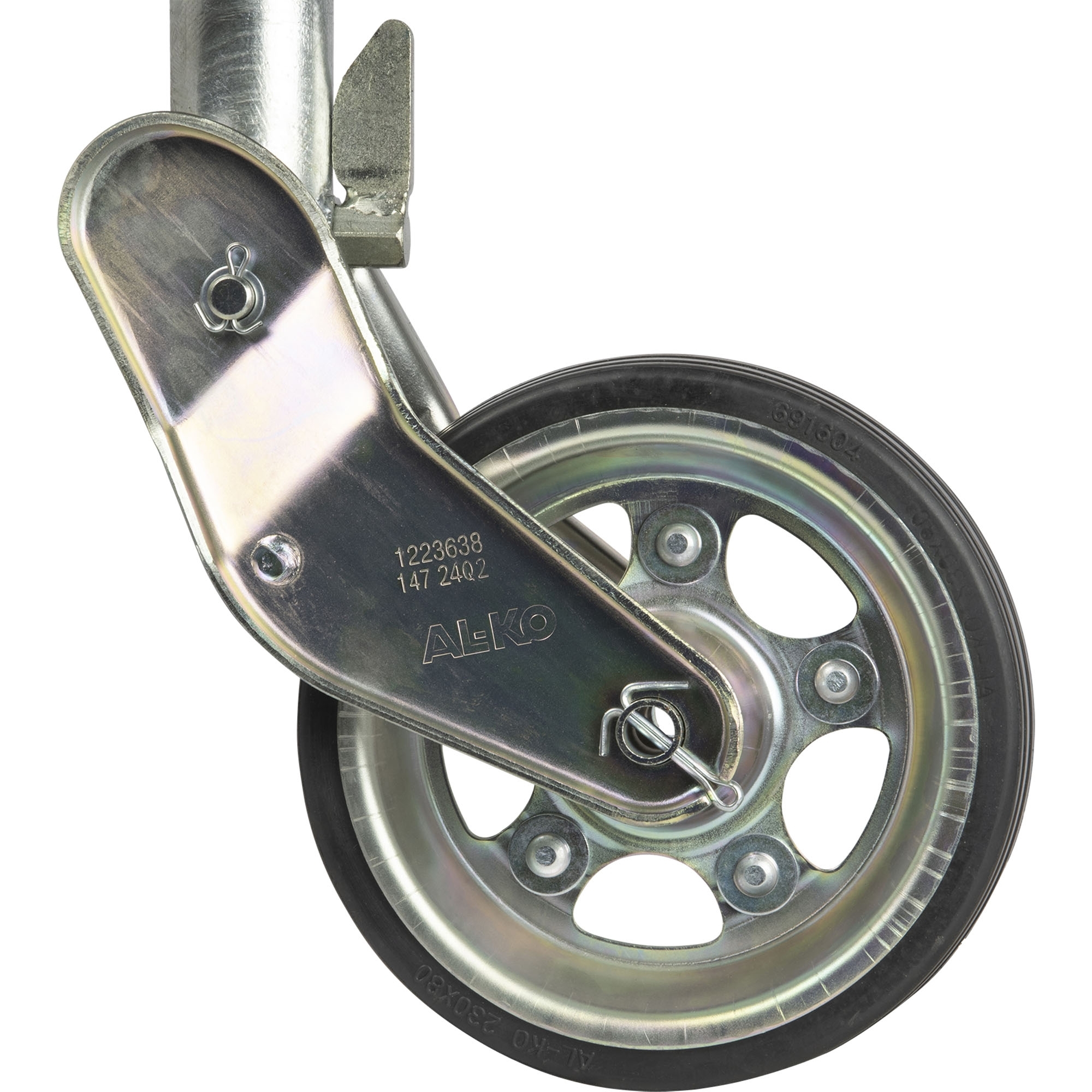 Automatik-Stützrad AL-KO Ø 60 mm, Stützlast 500 kg