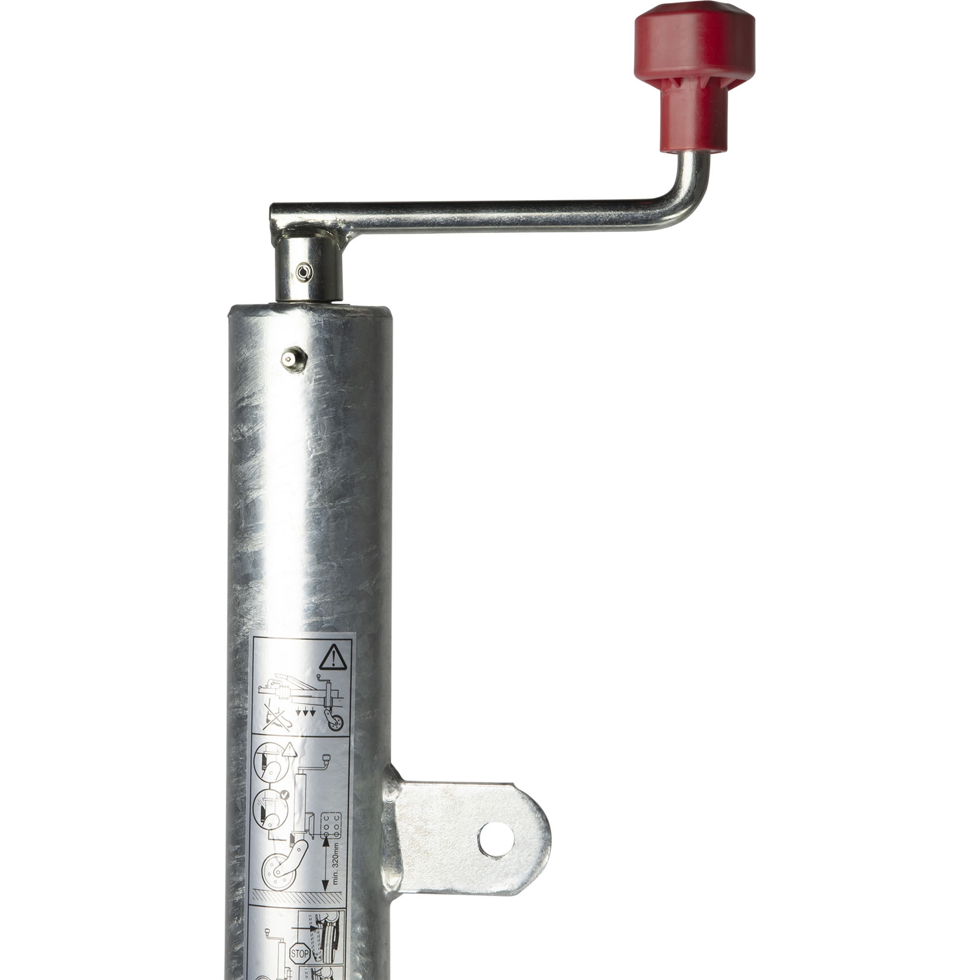 Automatik-Stützrad AL-KO Ø 60 mm, Stützlast 500 kg