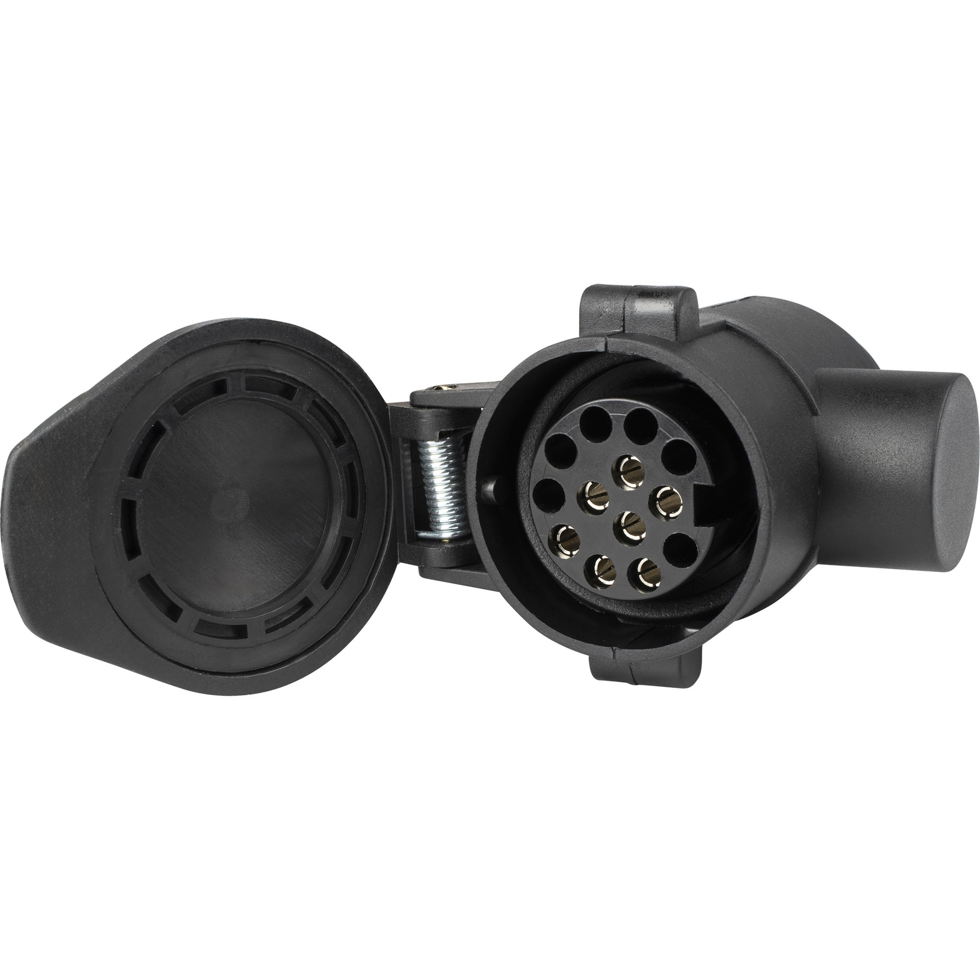 Kurzadapter, 7- auf 13-Pol, Länge 75 mm, Deckel