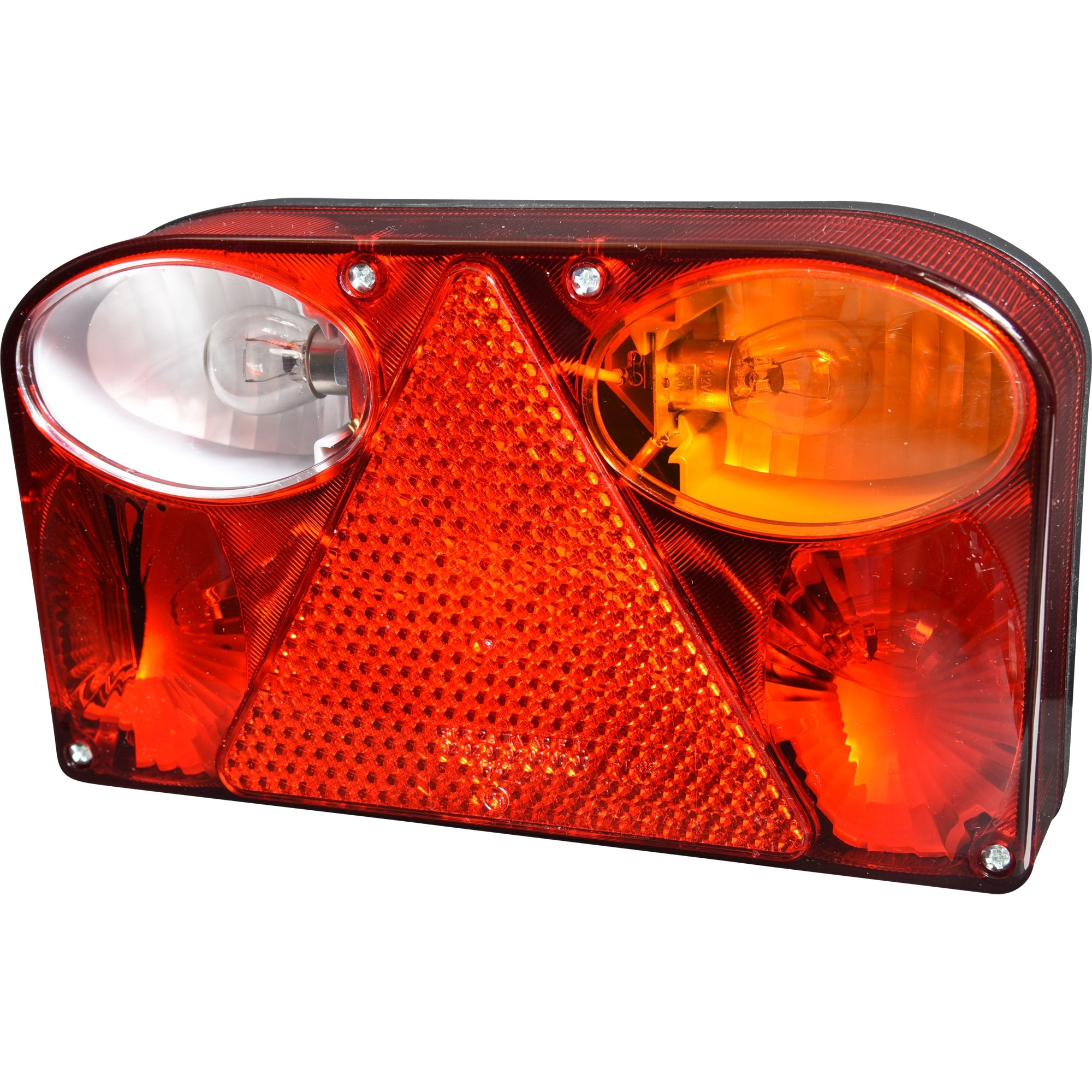 Rückleuchte mit intgr. Dreieckrückstrahler, rechts