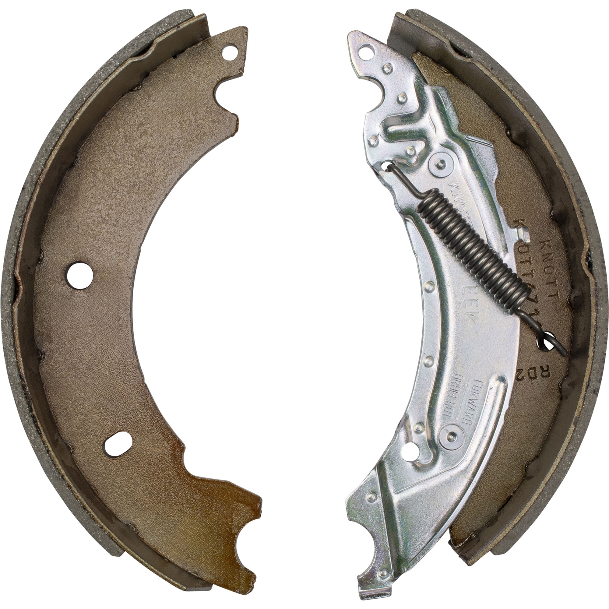 Bremsbackensatz Knott, 200 x 50, inkl. Federnsatz