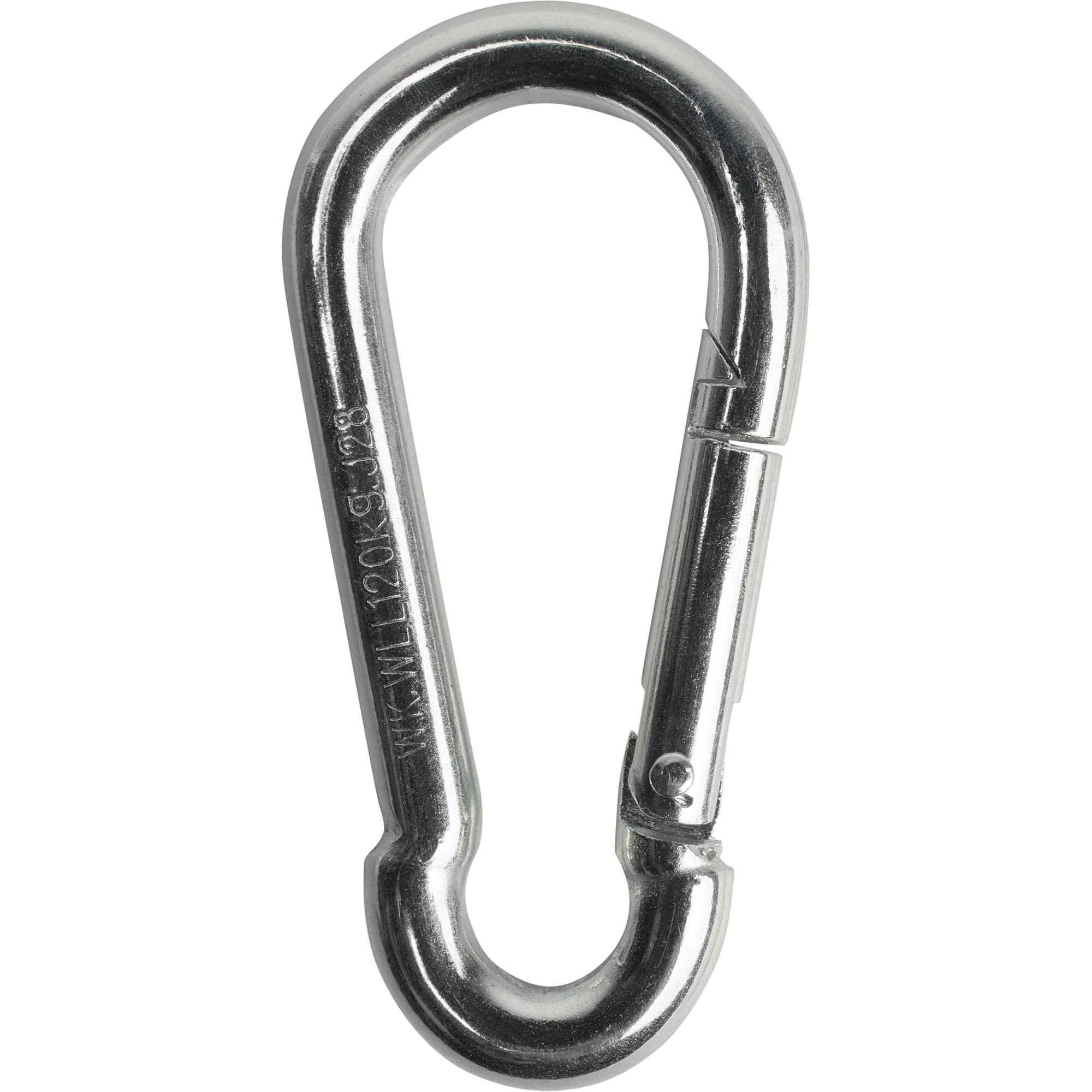 Karabinerhaken, 60 x 6 mm, Tragfähigkeit 120 kg
