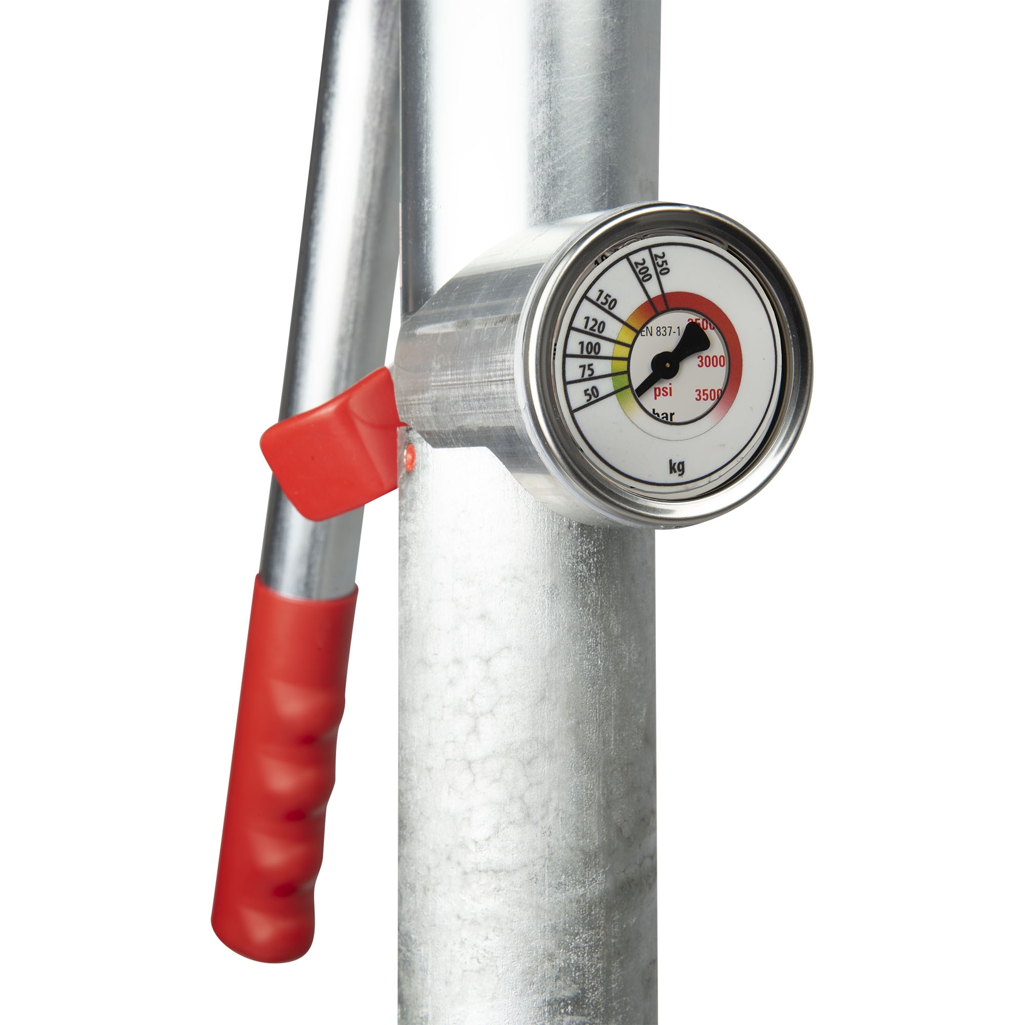 Stützrad hydraulisch, Ø60 mm, mit Stützlastanzeige