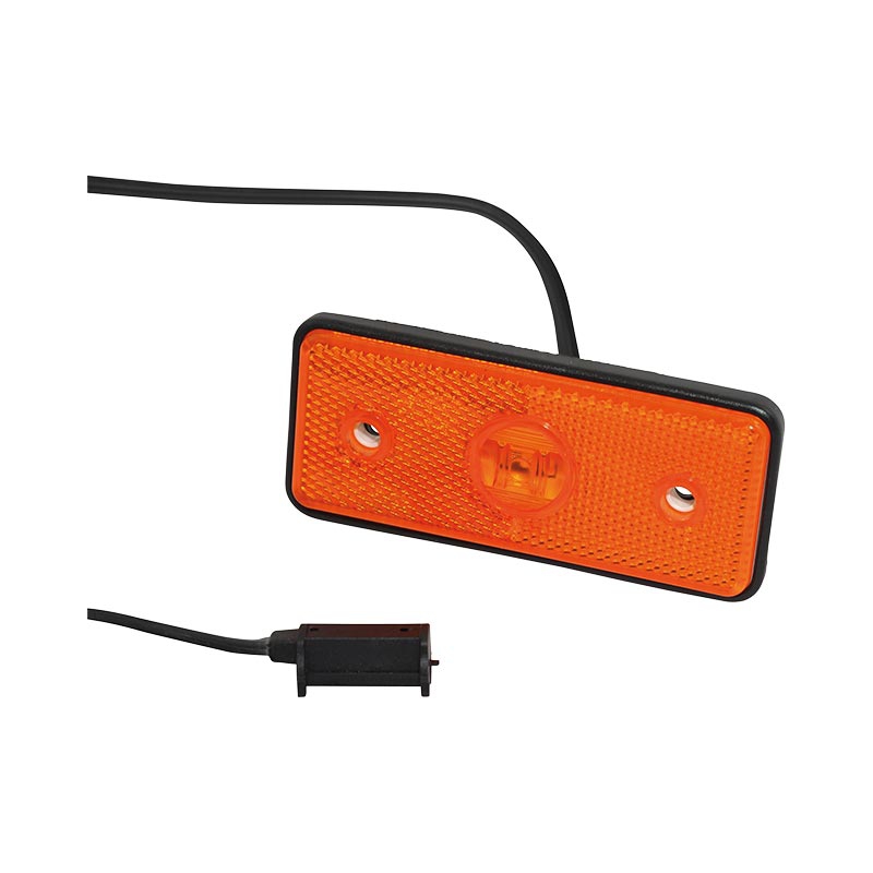 Seitenmarkierungsleuchte LED, gelb, 12-24 Volt
