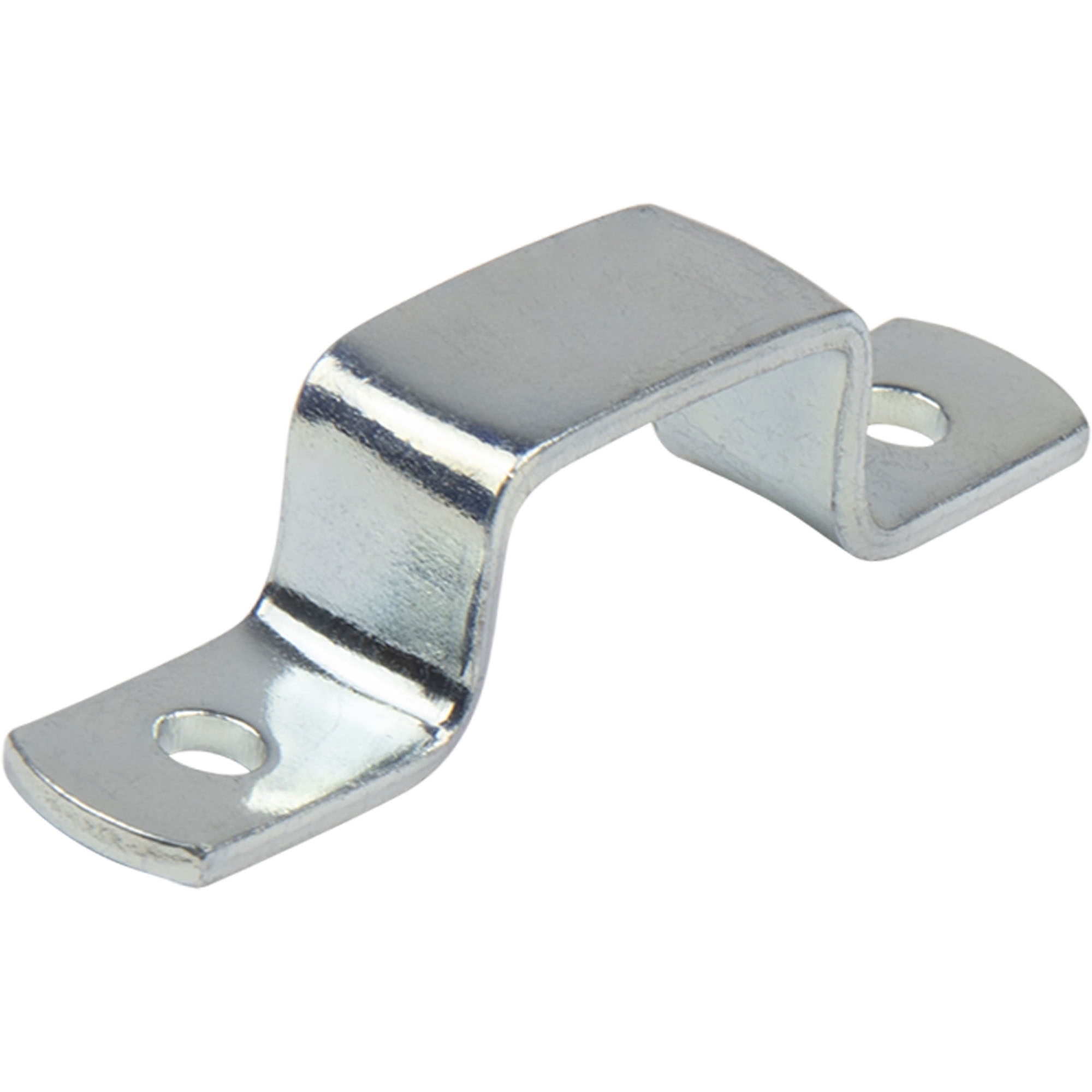 Flachkrampe, Höhe 18 mm, Lochabstand 57 mm