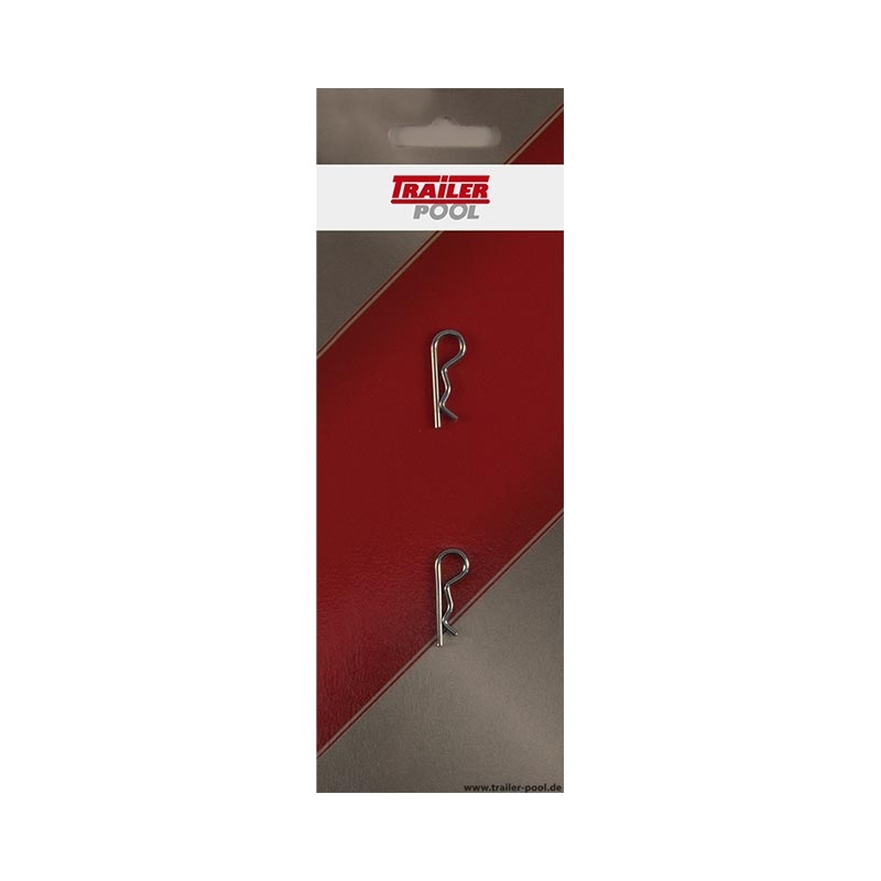 2 x Federstecker Ø 1,5 mm, Standard-Ausführung