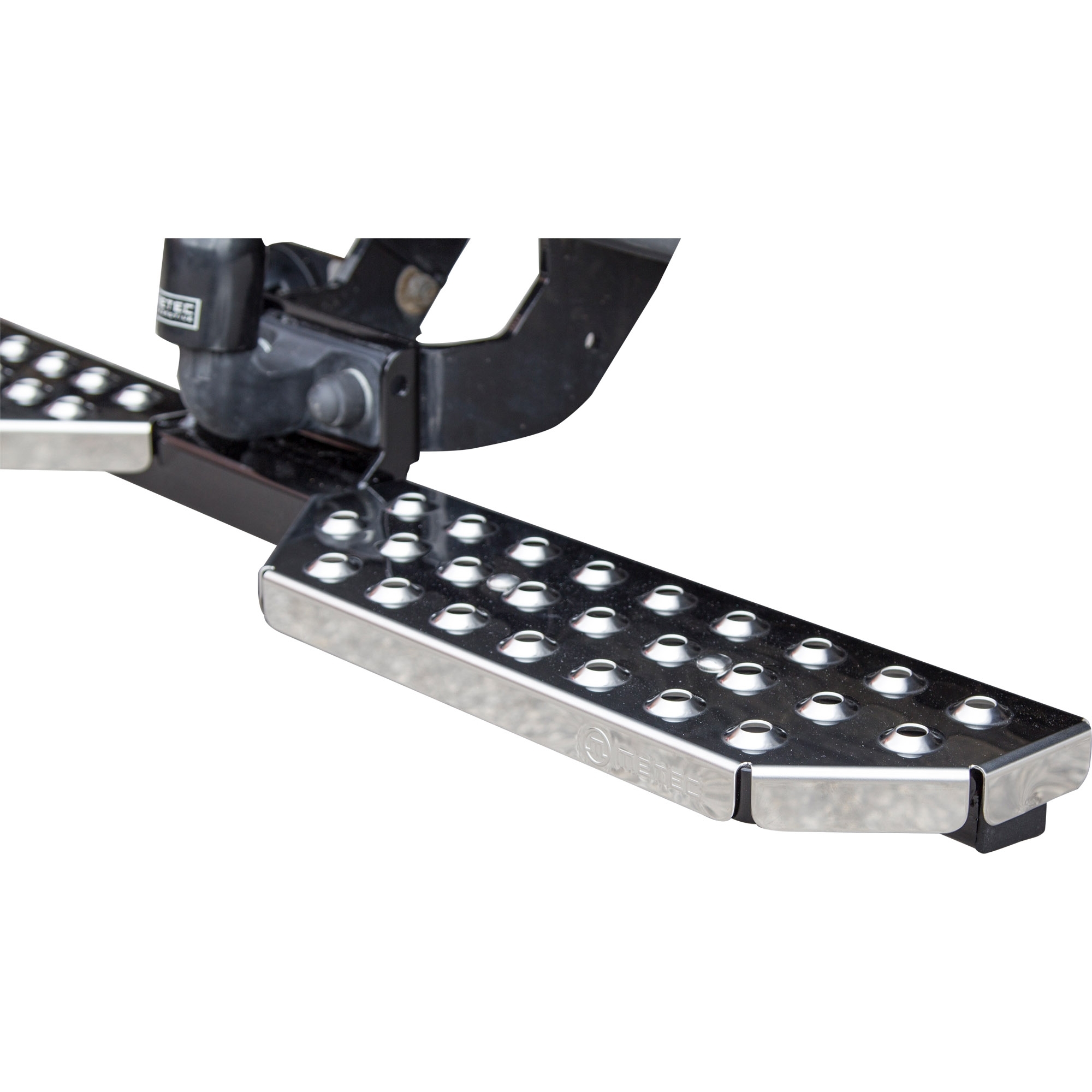 Heckauftritt für AHK, Edelstahl, (2x) 460 x 150 mm