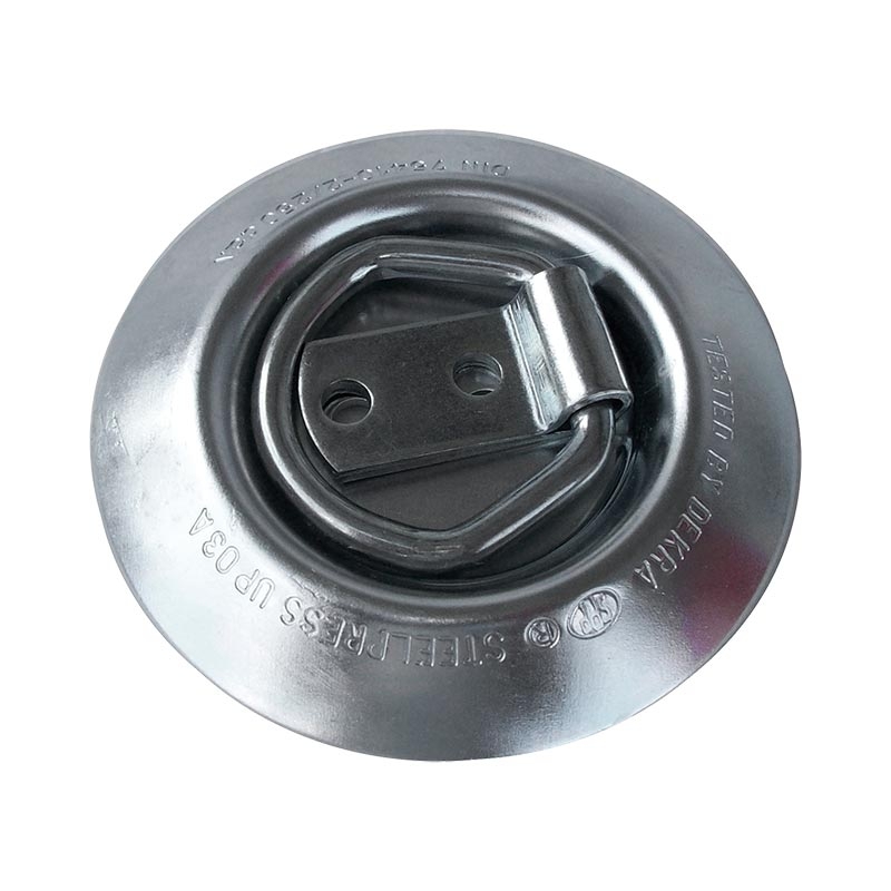 Zurrmulde Aufbau Tellerform, 250 daN, Höhe 13 mm