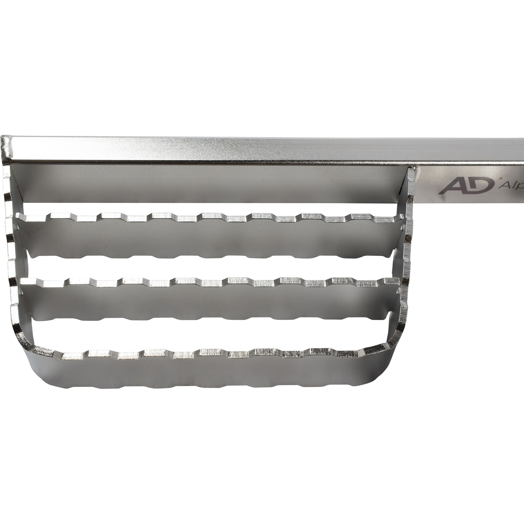 Heckauftritt für AHK, Edelstahl, (2x) 230 x 140 mm