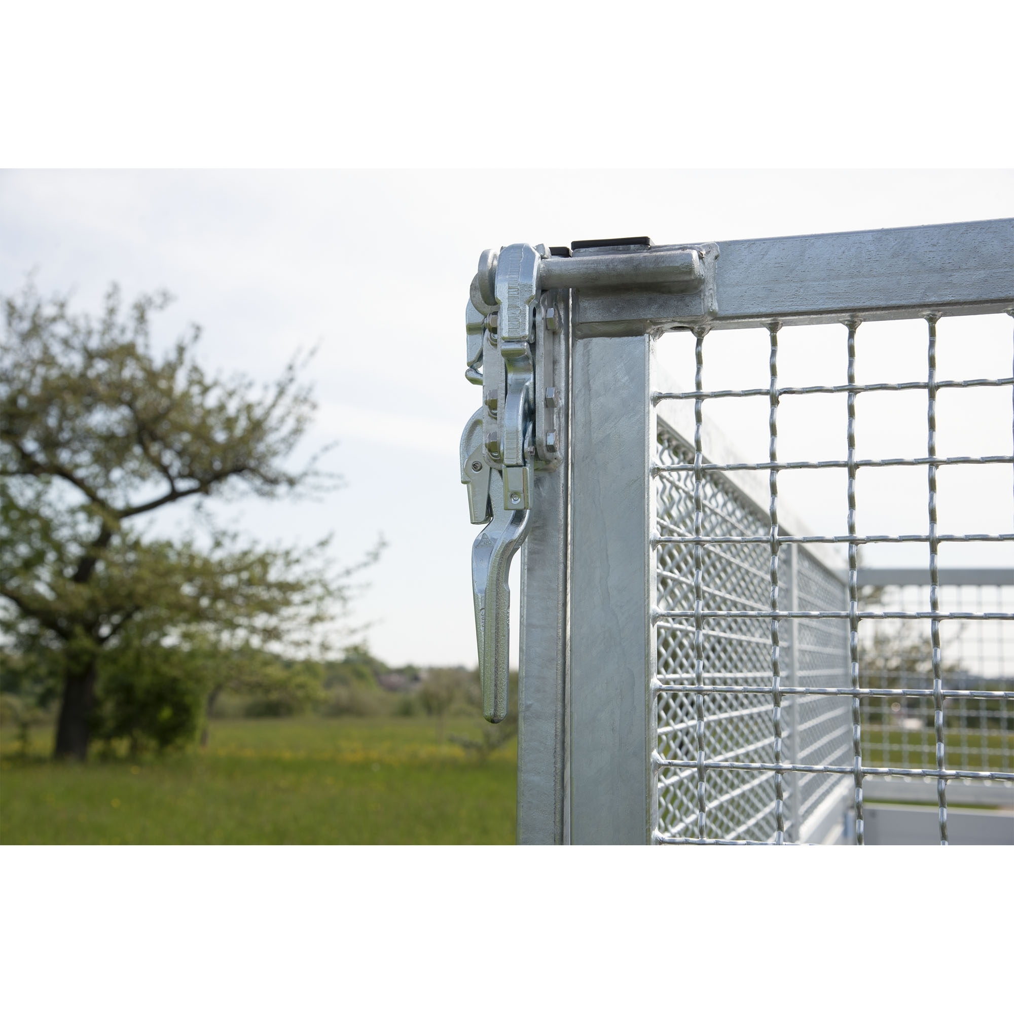 Pendelverschluss, links gekröpft, zum Anschweißen