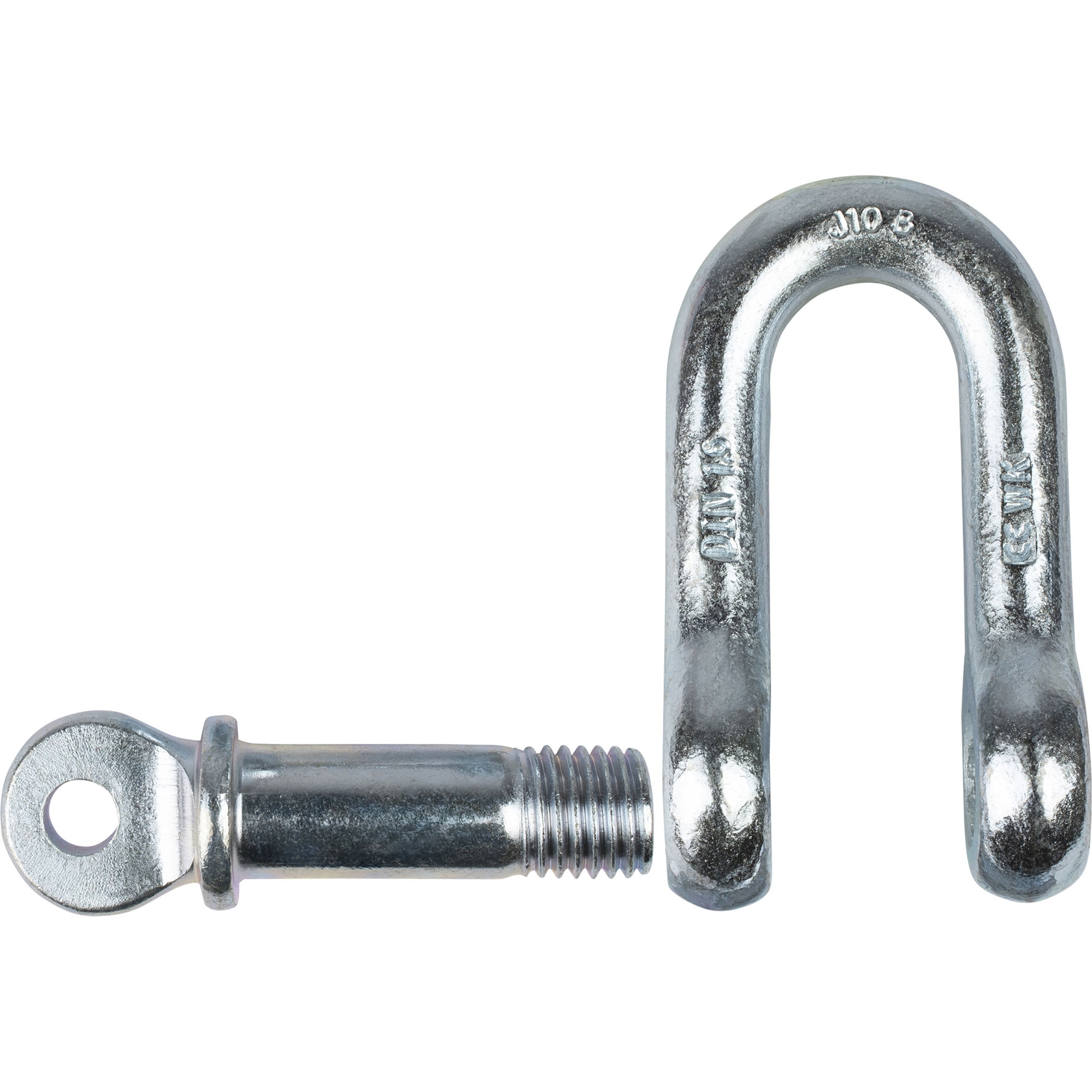 Schäkel, Bolzen-Ø 20 mm, Tragfähigkeit 1600 kg