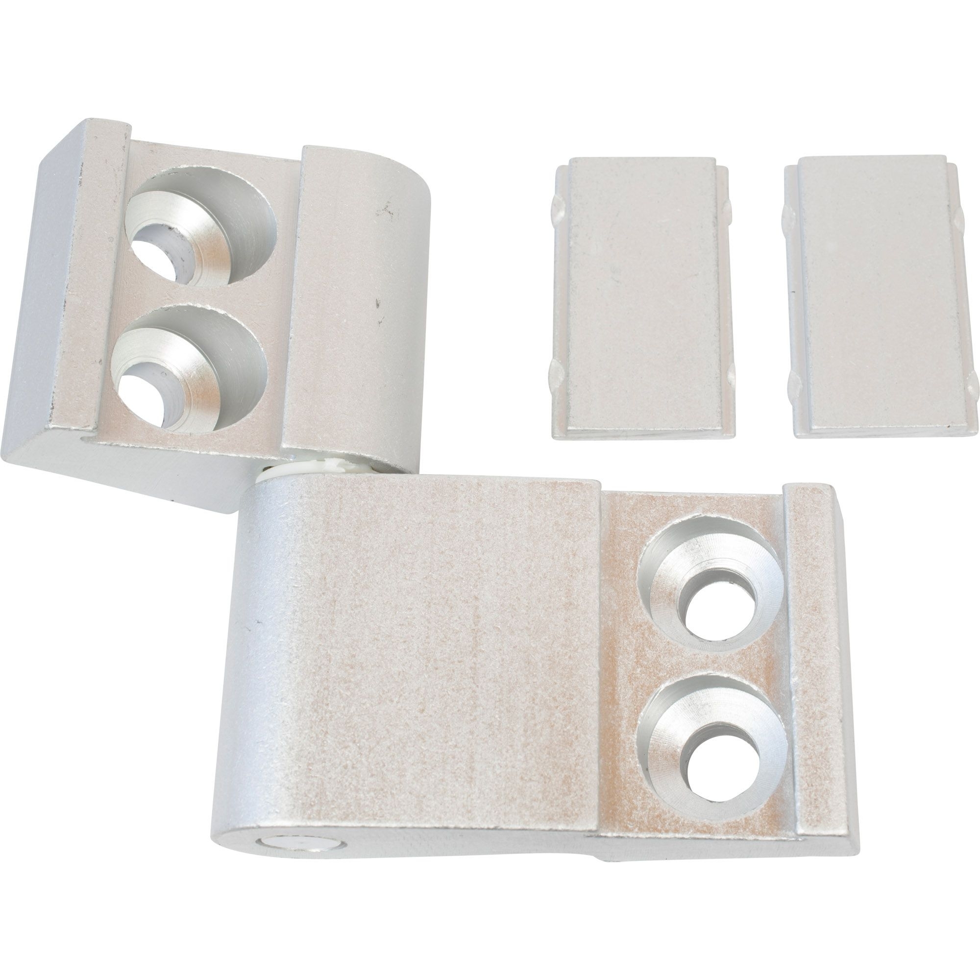 Türscharnier Aluminium, 93 x 80 x 29 mm