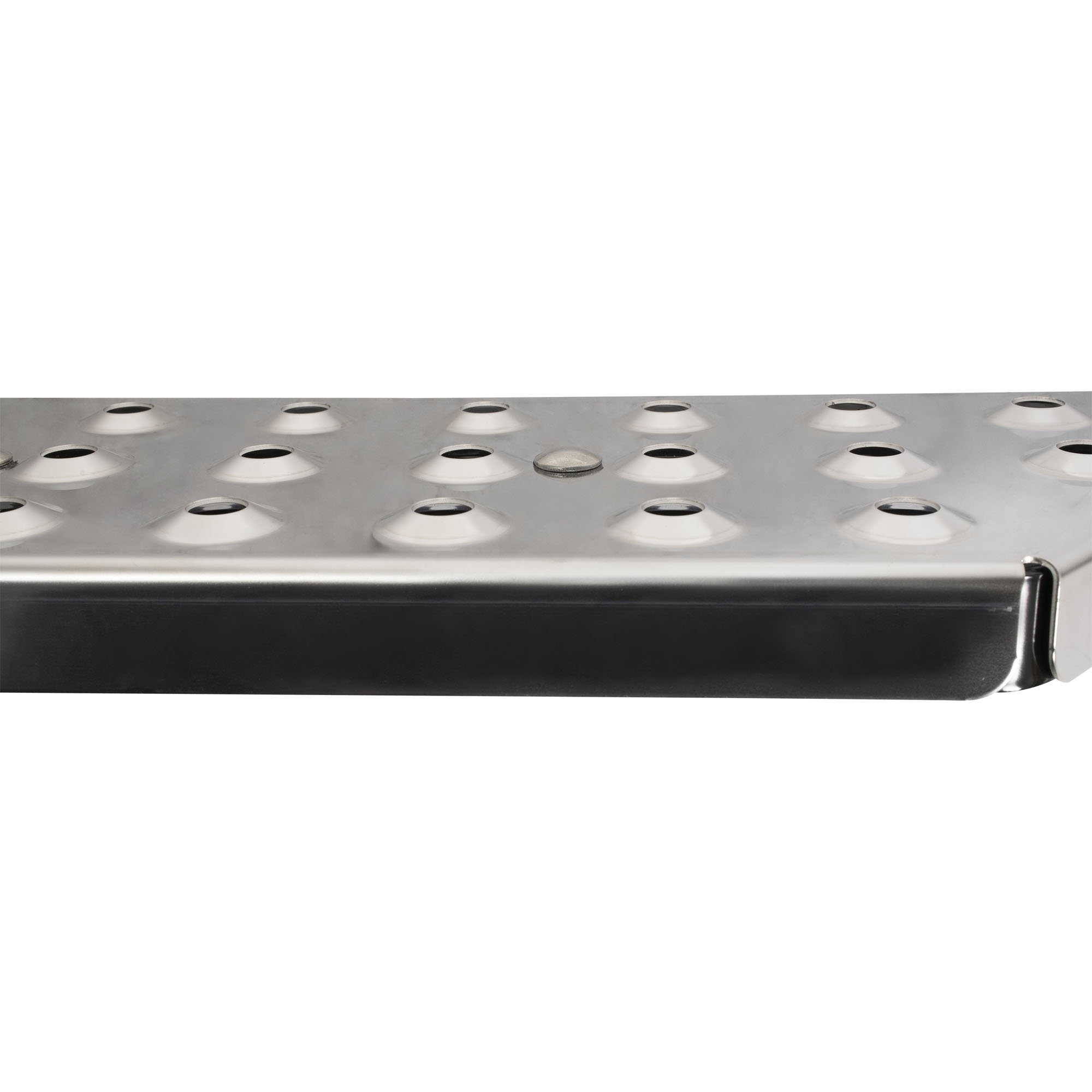 Heckauftritt für AHK, Edelstahl, Breite 1140 mm