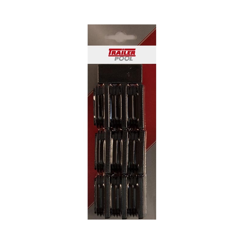 10 x Kunststoff-Stopfen 30 x 20 mm, WS 1,0 - 3,0 mm