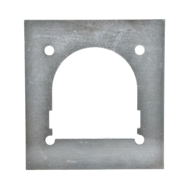 Zurrmulde-Gegenplatte, 142 x 132 mm, 800 daN