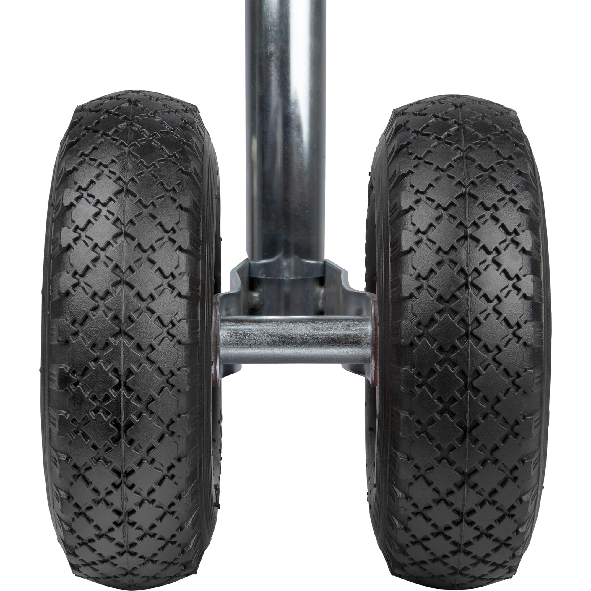 Doppelstützrad Ø 48 mm, Stützl. 150kg, Kunststofffelge