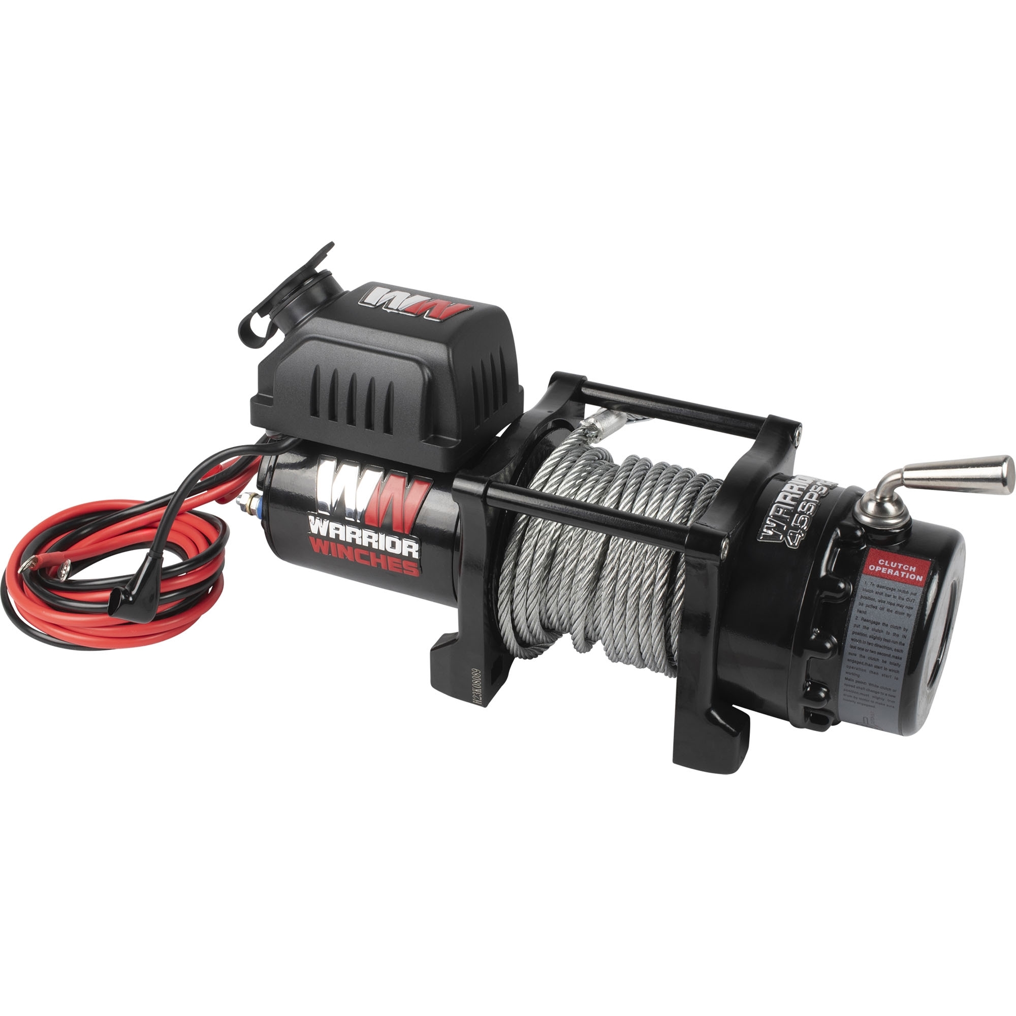 Elektrische Seilwinde, 12 V Zugkr. 2041 kg, Stahlseil