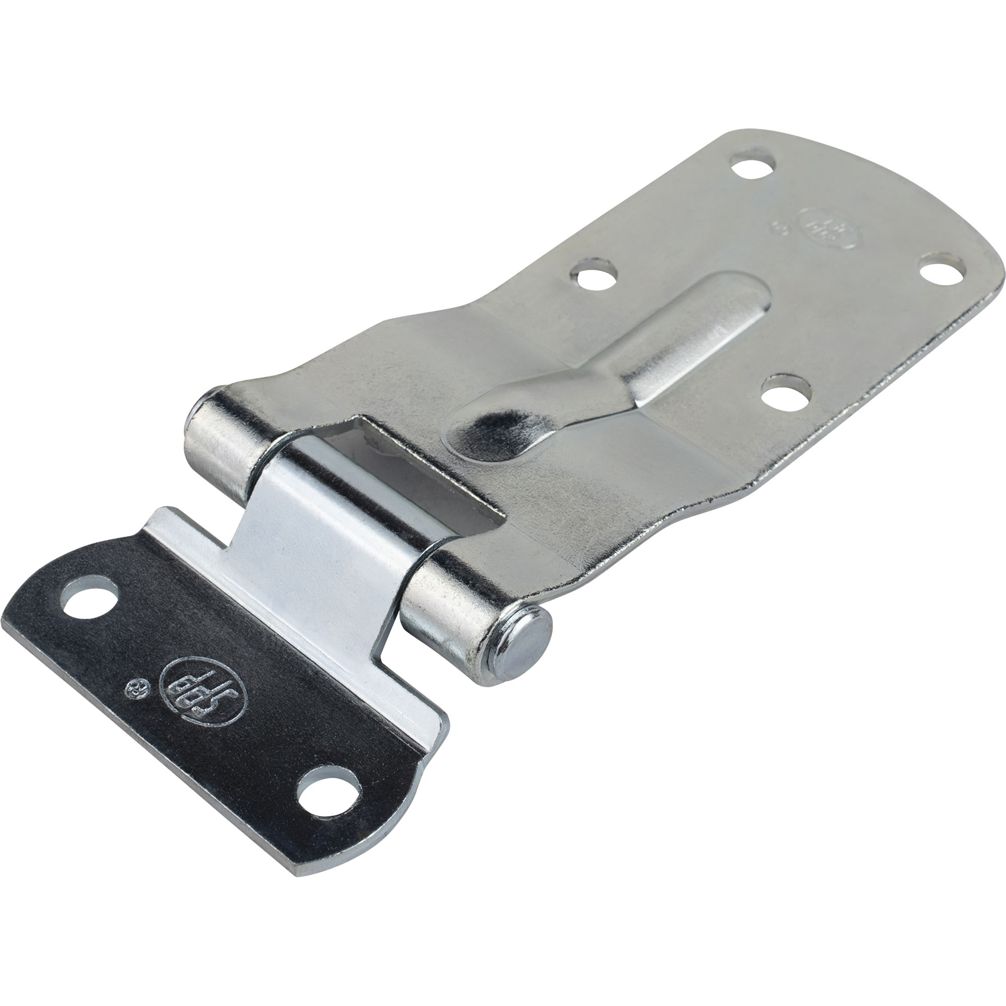 Scharnier Stahl verzinkt, Gesamtlänge 148 mm, gek