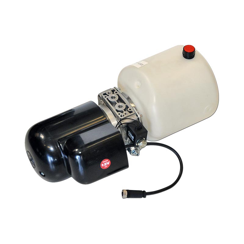 Elektrohydraulik-Aggregat, 12 Volt DC-Motor, 1800