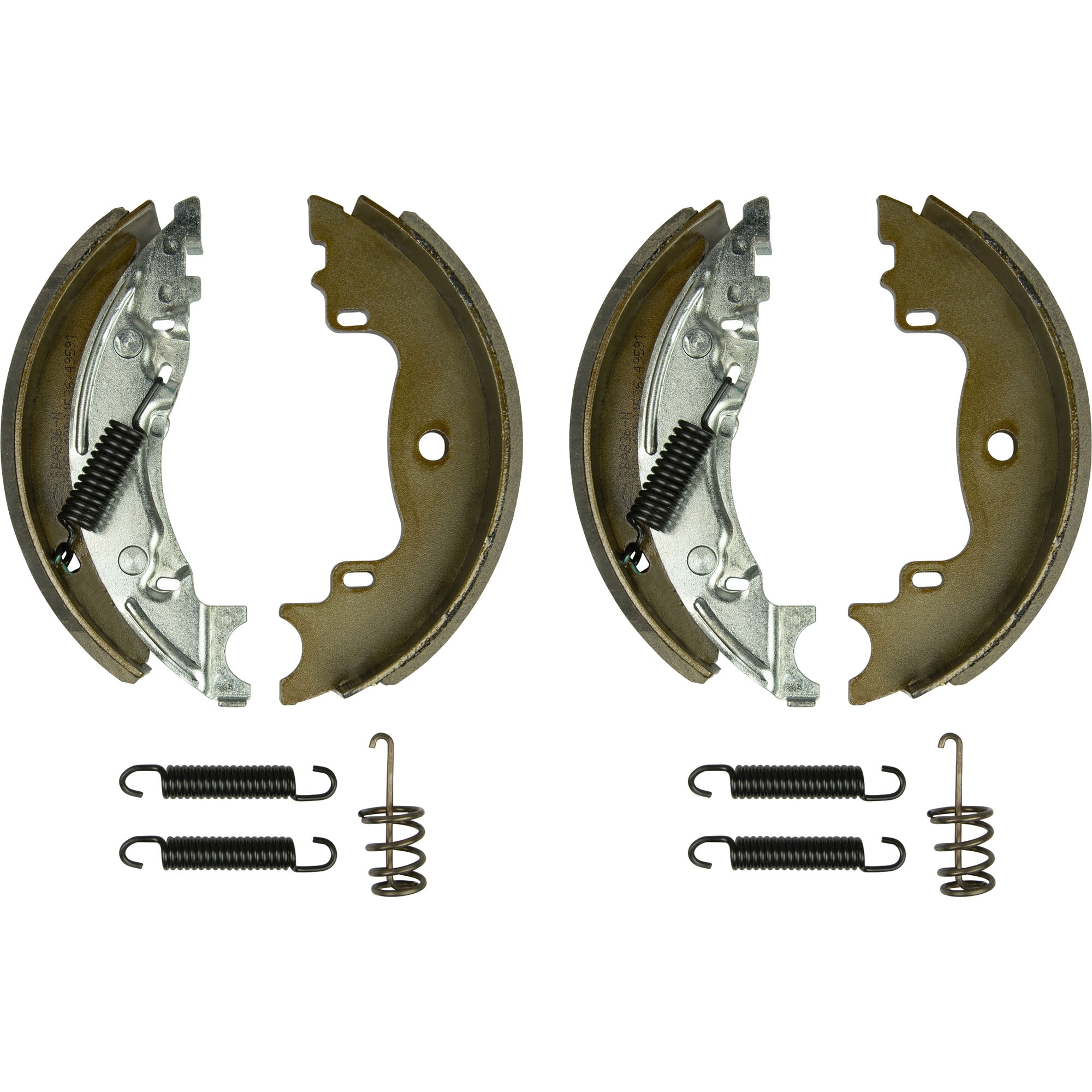 Bremsbackensatz passend für Knott, 160 x 35, inkl. Federnsatz