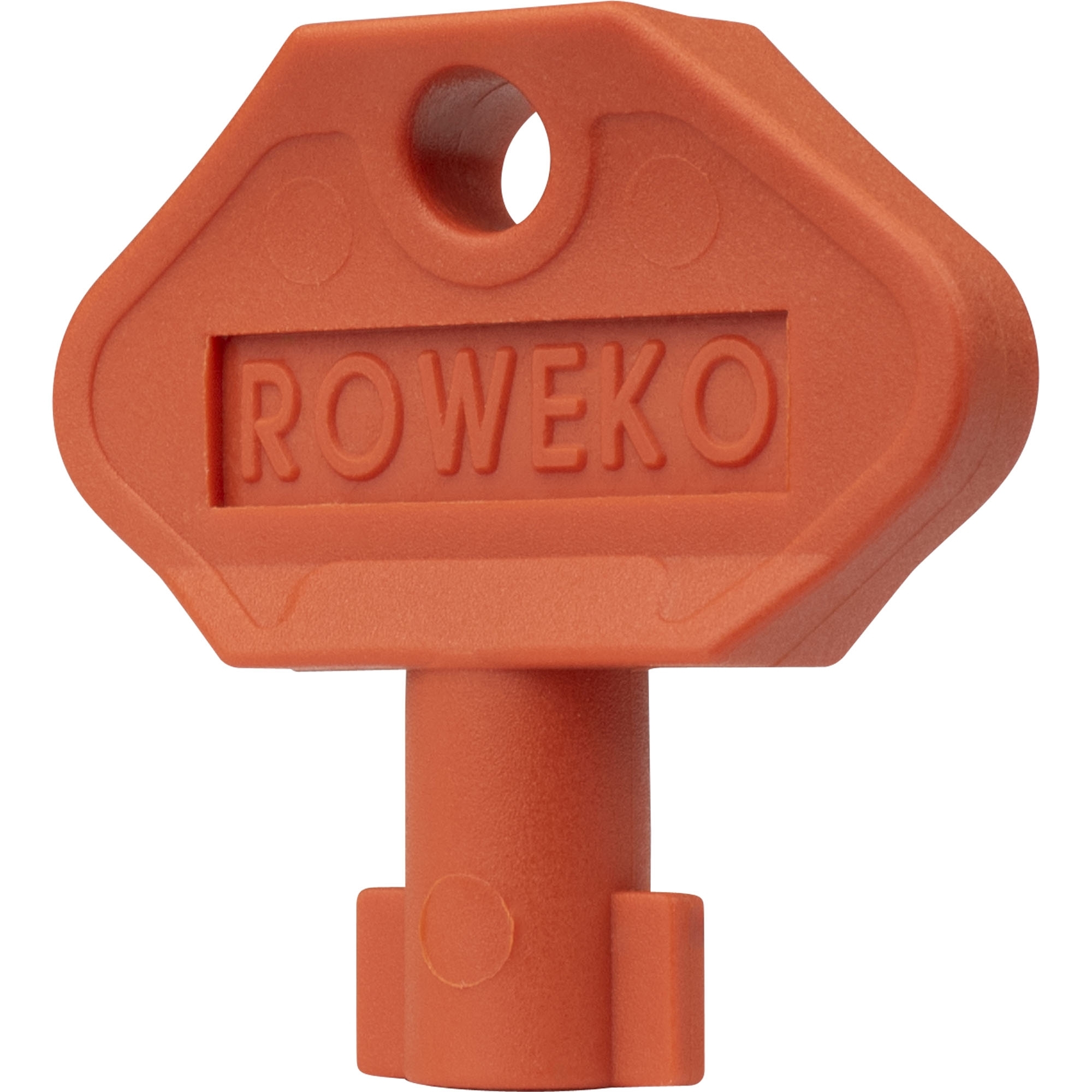 Schlüssel für Drehriegel, Doppelbart, Kunststoff