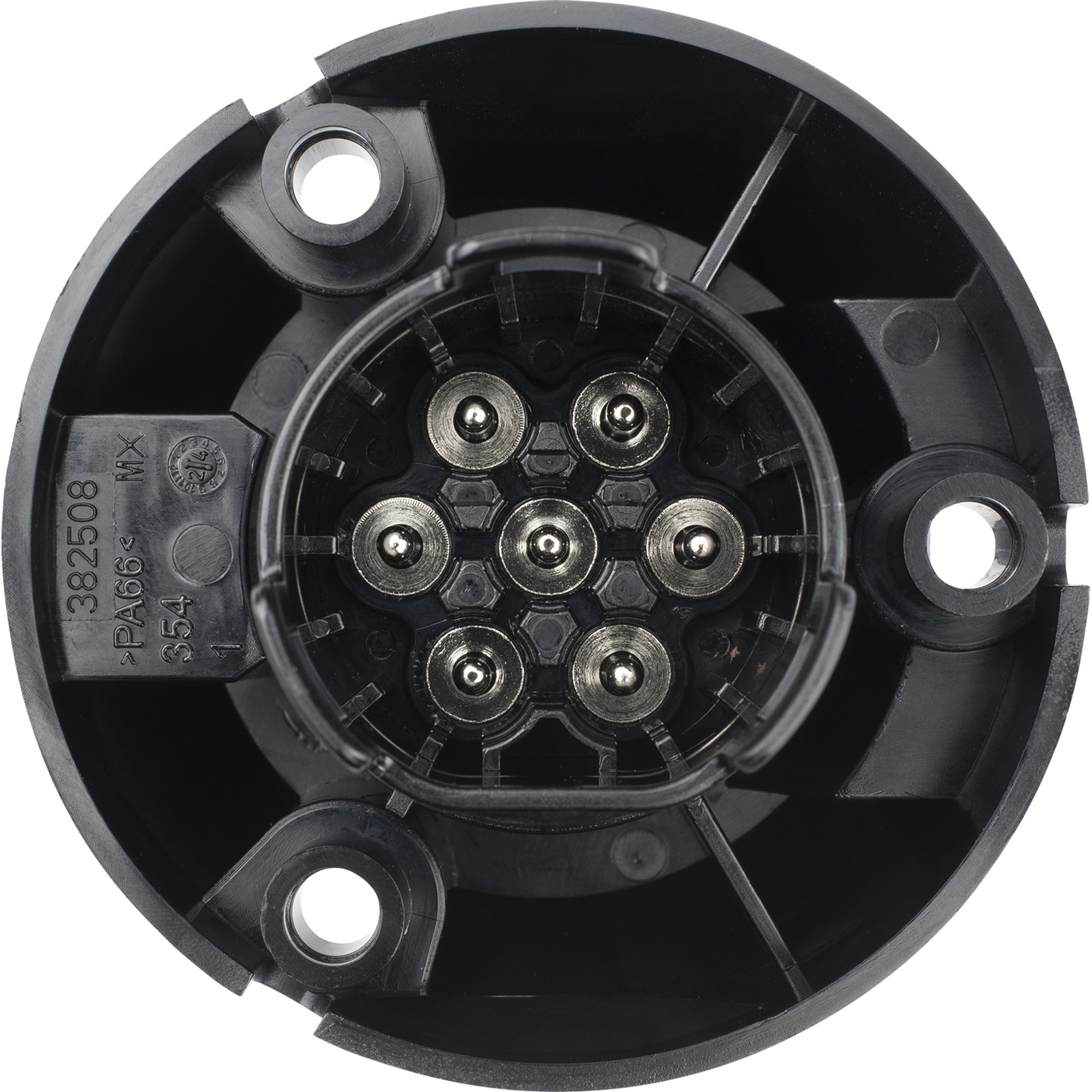 Steckdose 7-polig, 12V, Kunststoff, wasserdicht