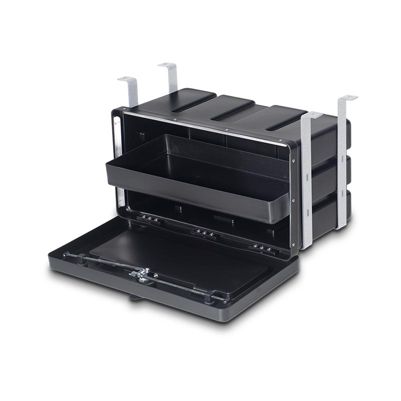 Staubox Typ 13, Kunststoff B650 x T330 x H350 mm