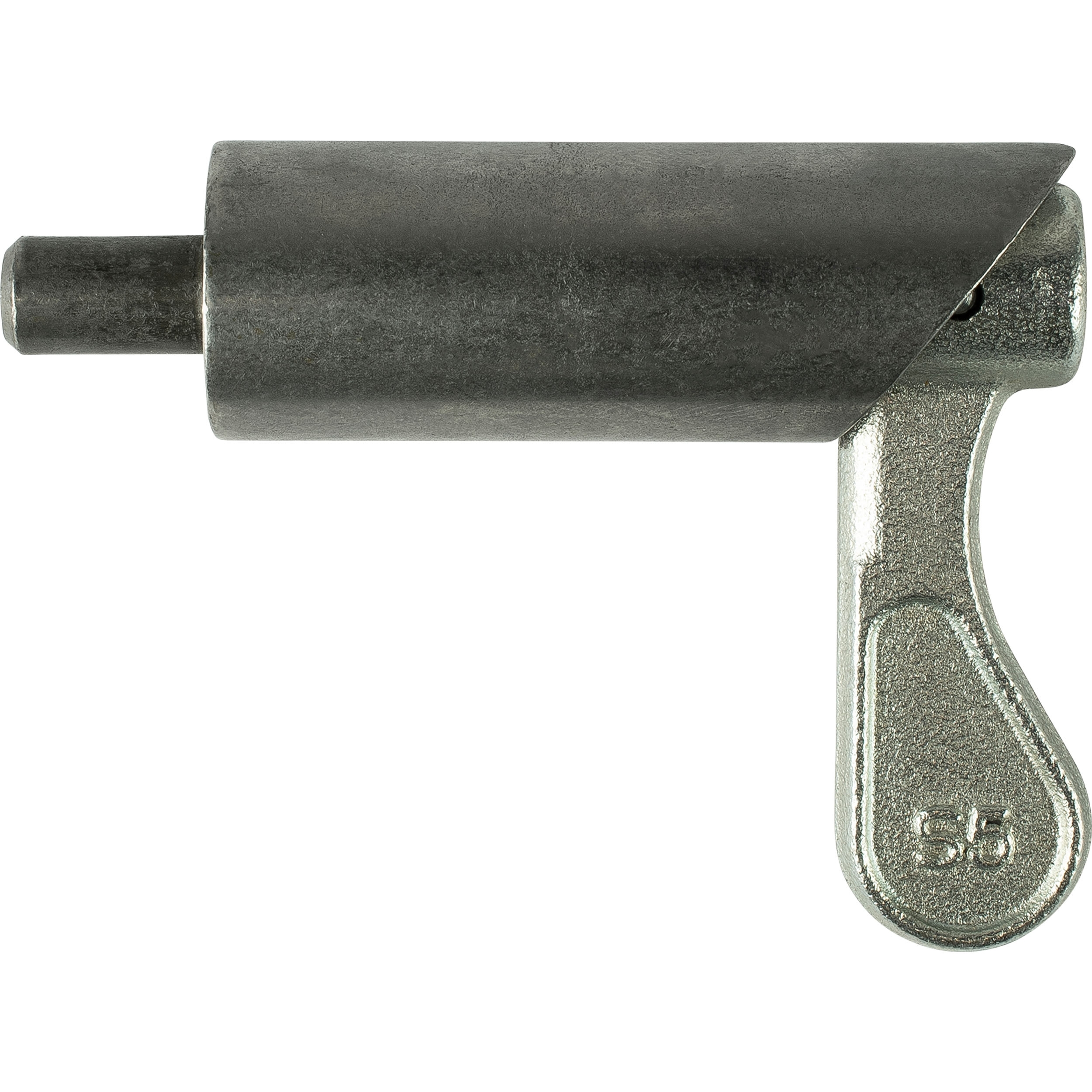 Federriegel, z. anschweißen, Bolzendurchm. 8 mm